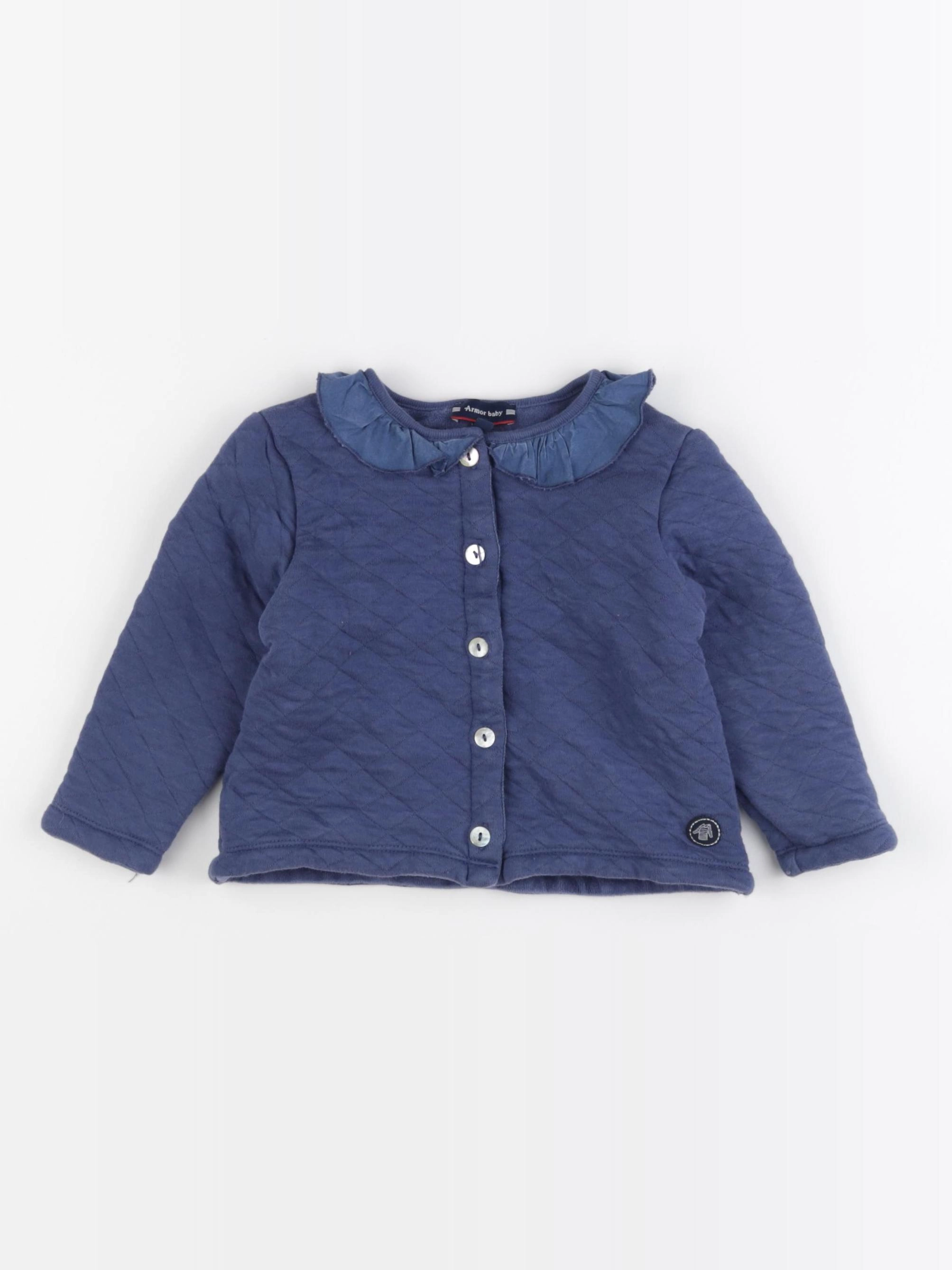 Armor Lux - sweat bleu - 3 ans