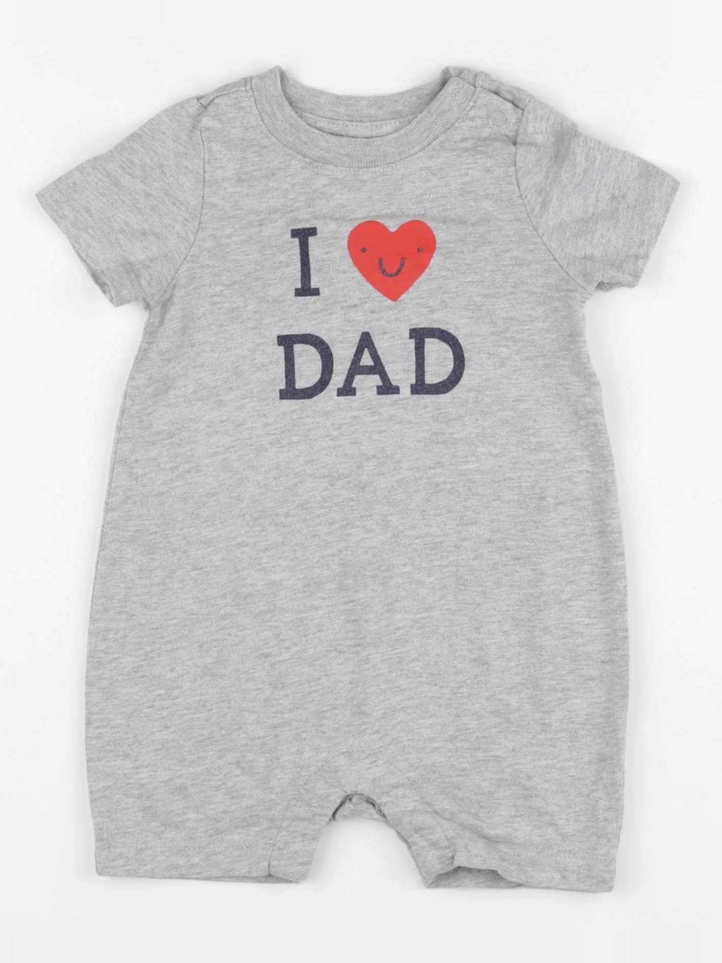 GAP - body gris - 3/6 mois