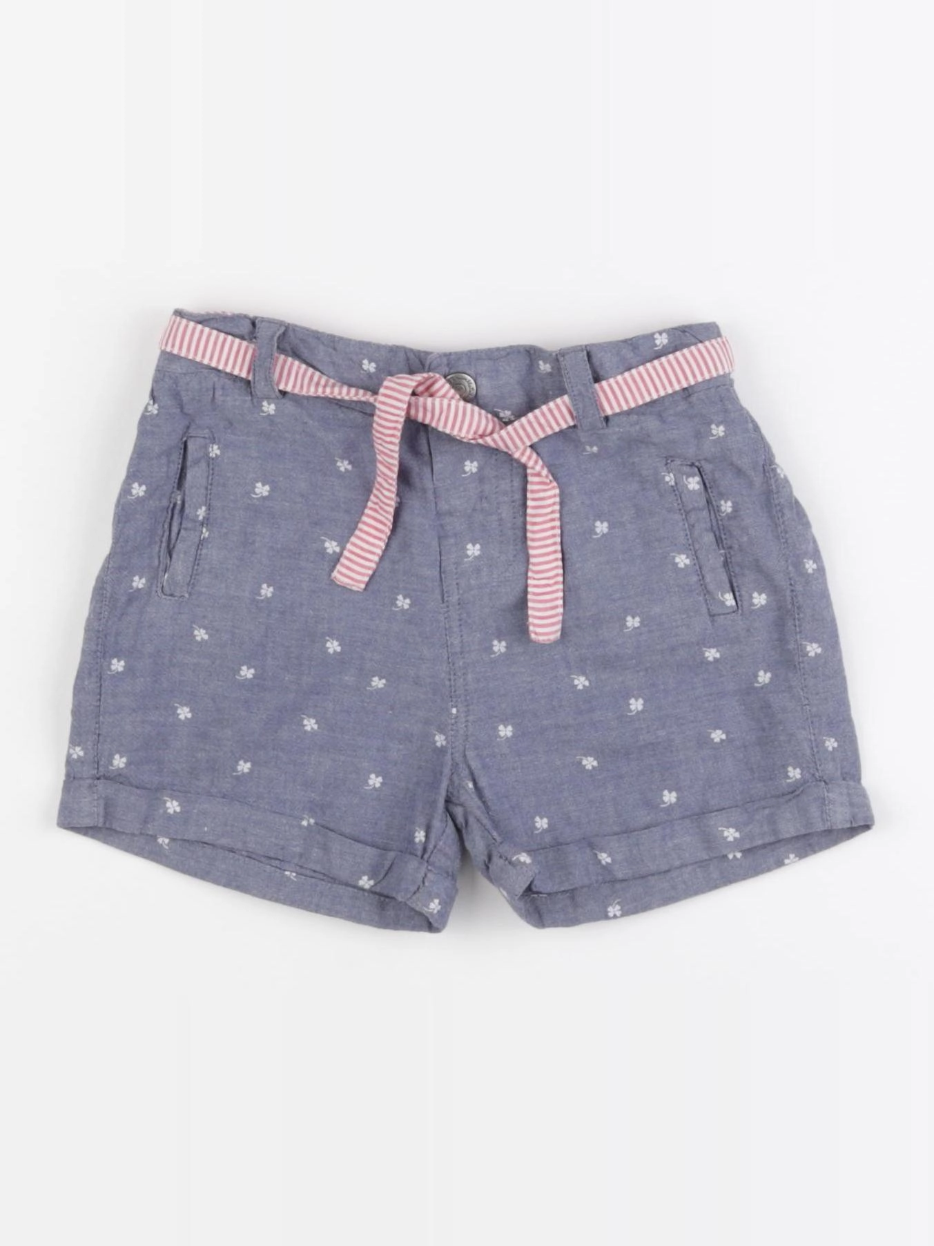 Cadet Rousselle - short bleu - 24 mois