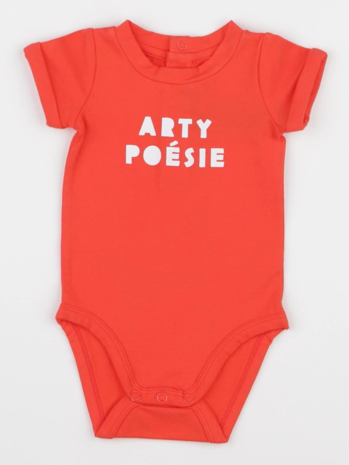 Jacadi - body orange - 1 mois