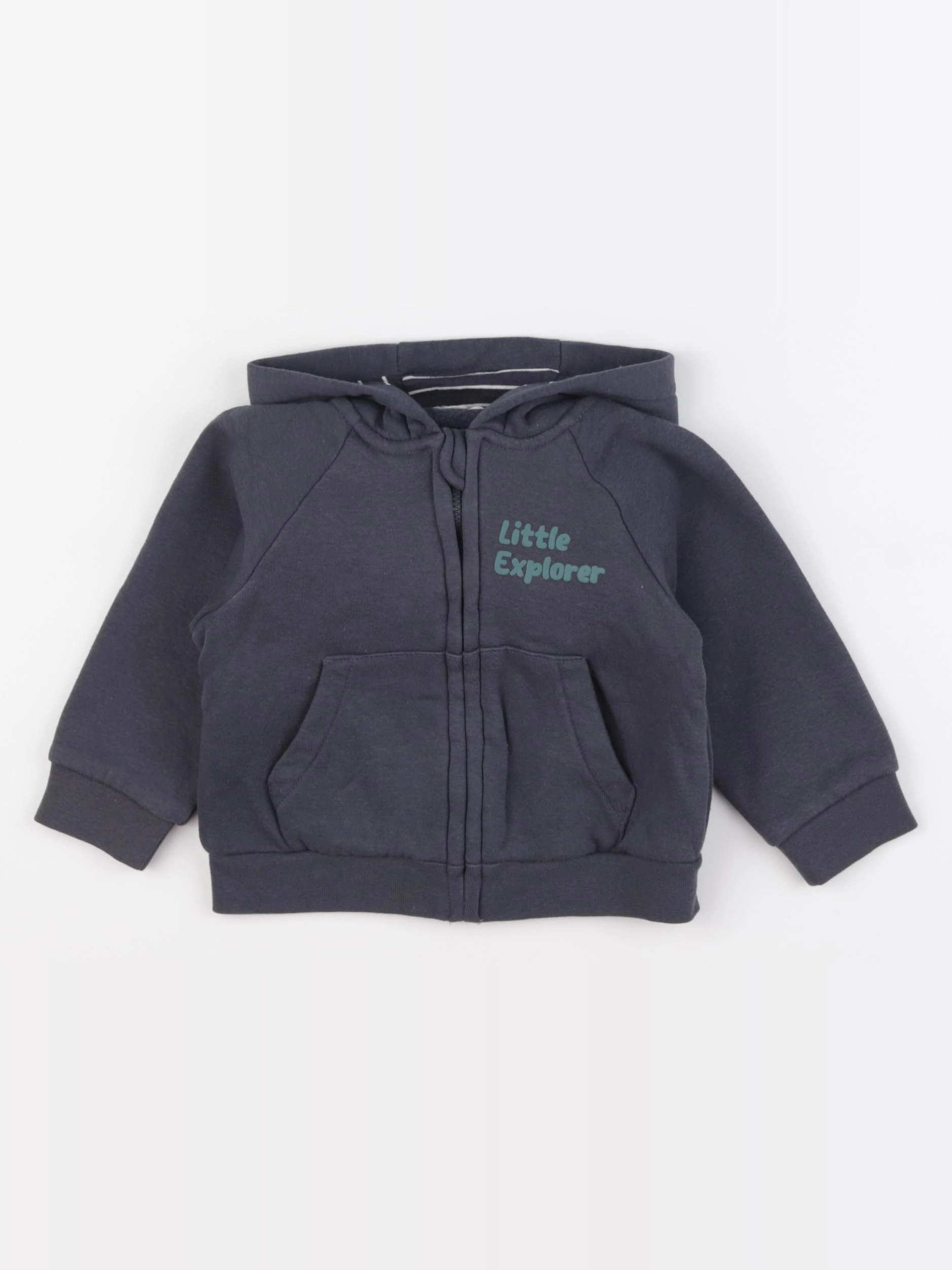 Vertbaudet - sweat gris - 18 mois