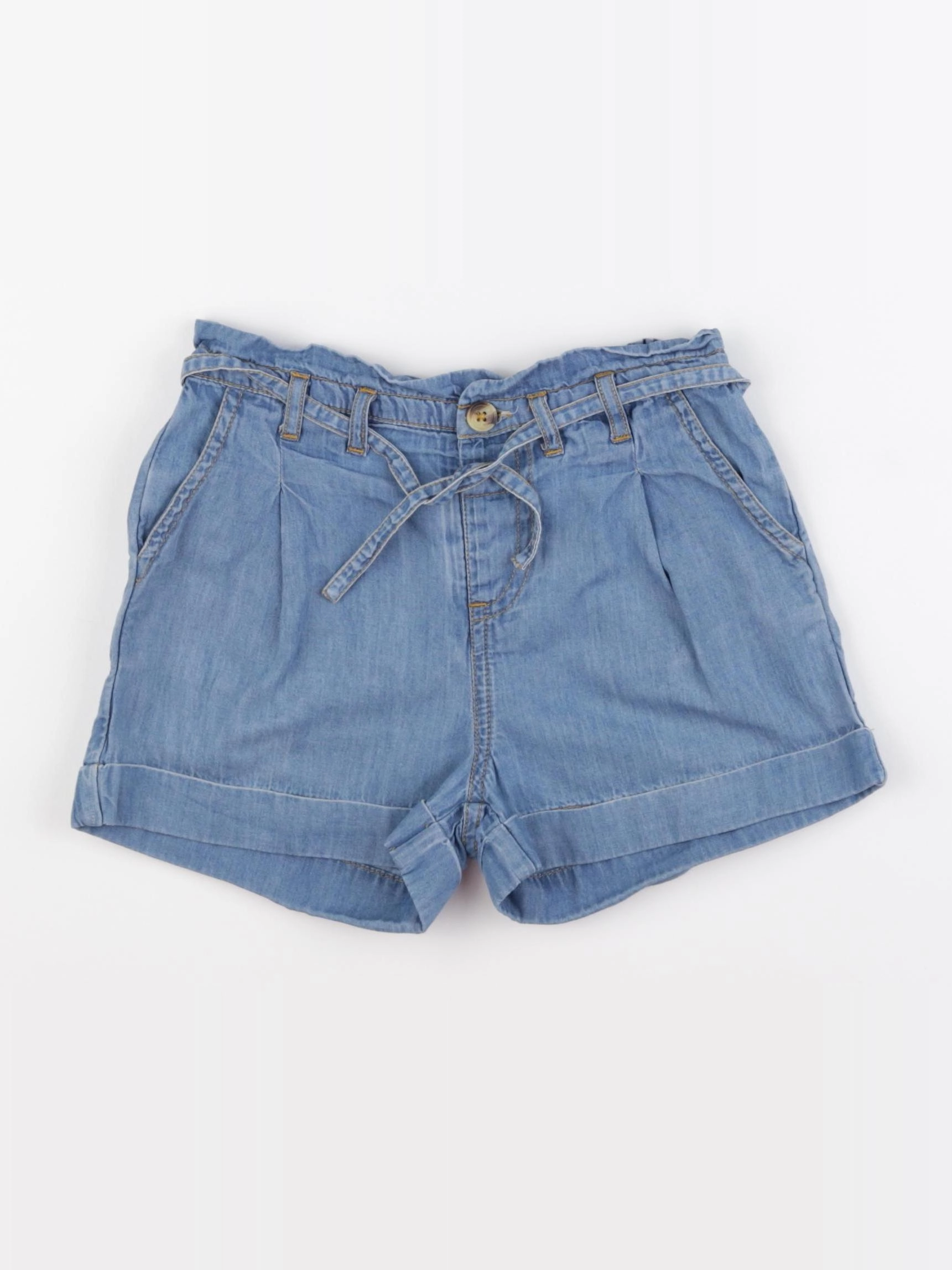 Monoprix - short bleu - 6 ans