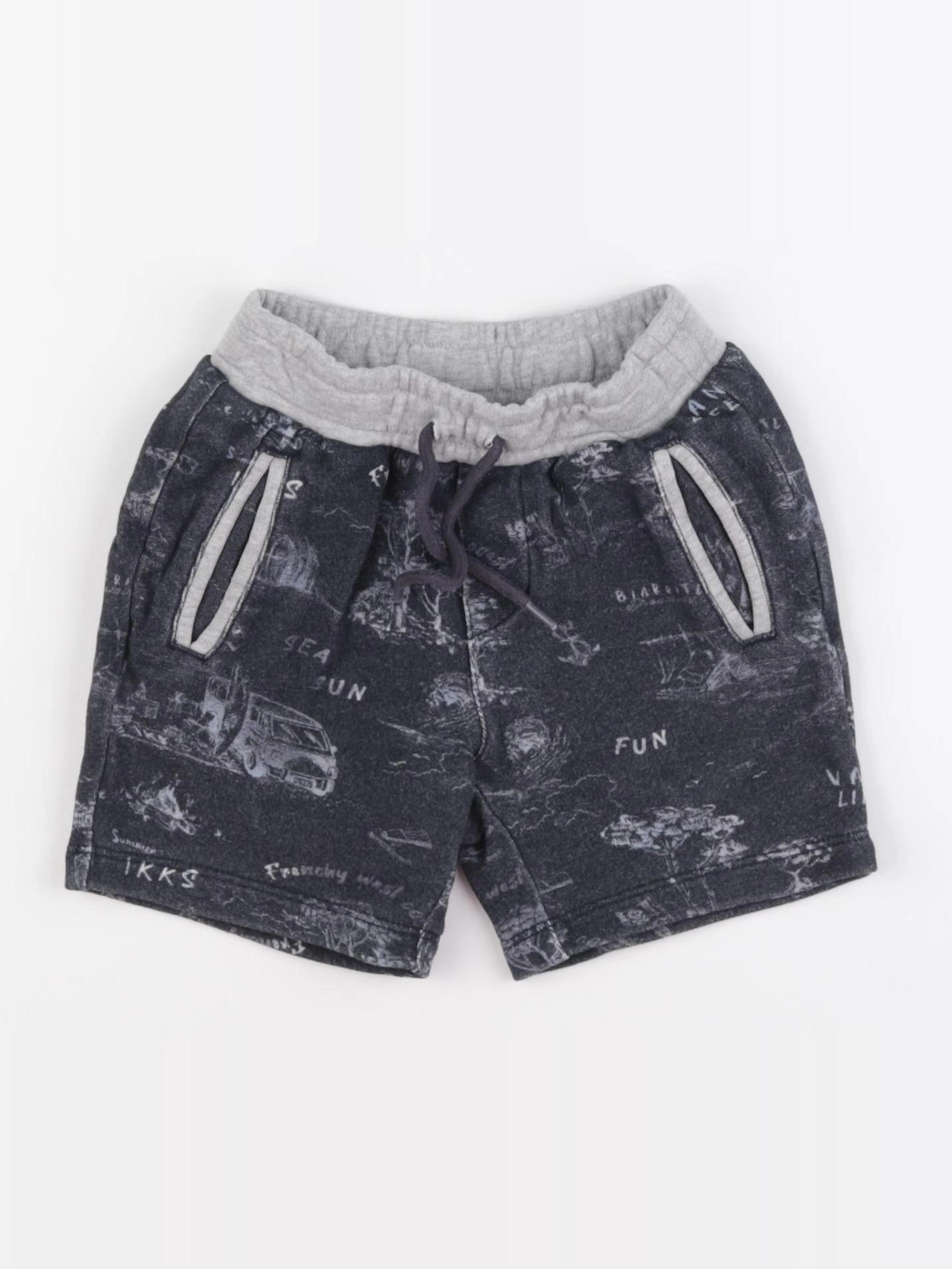 IKKS - short gris - 3 ans
