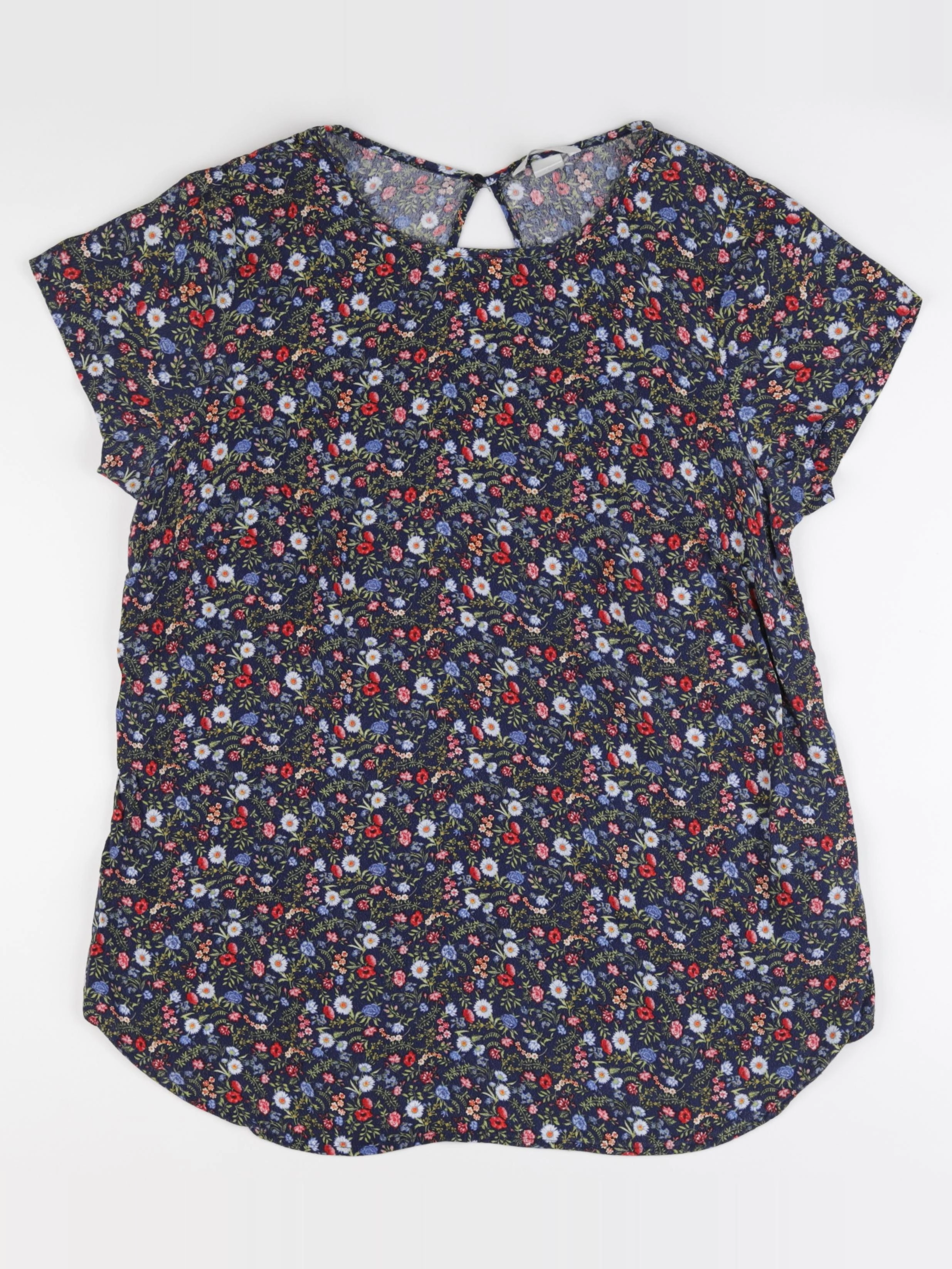 H&M - tee-shirt grossesse bleu - 40 à 42