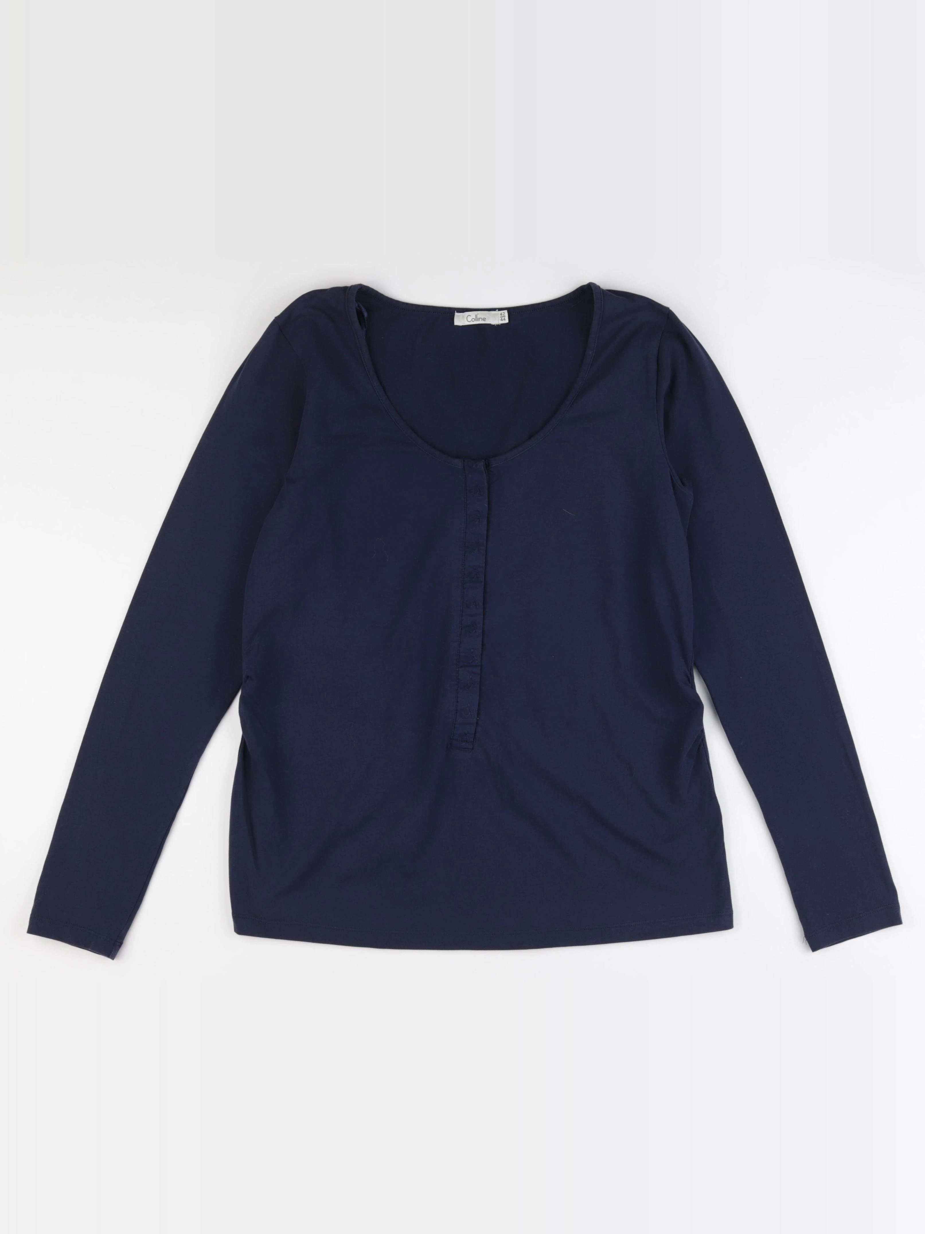 Vertbaudet - tee-shirt grossesse bleu - 42 à 44