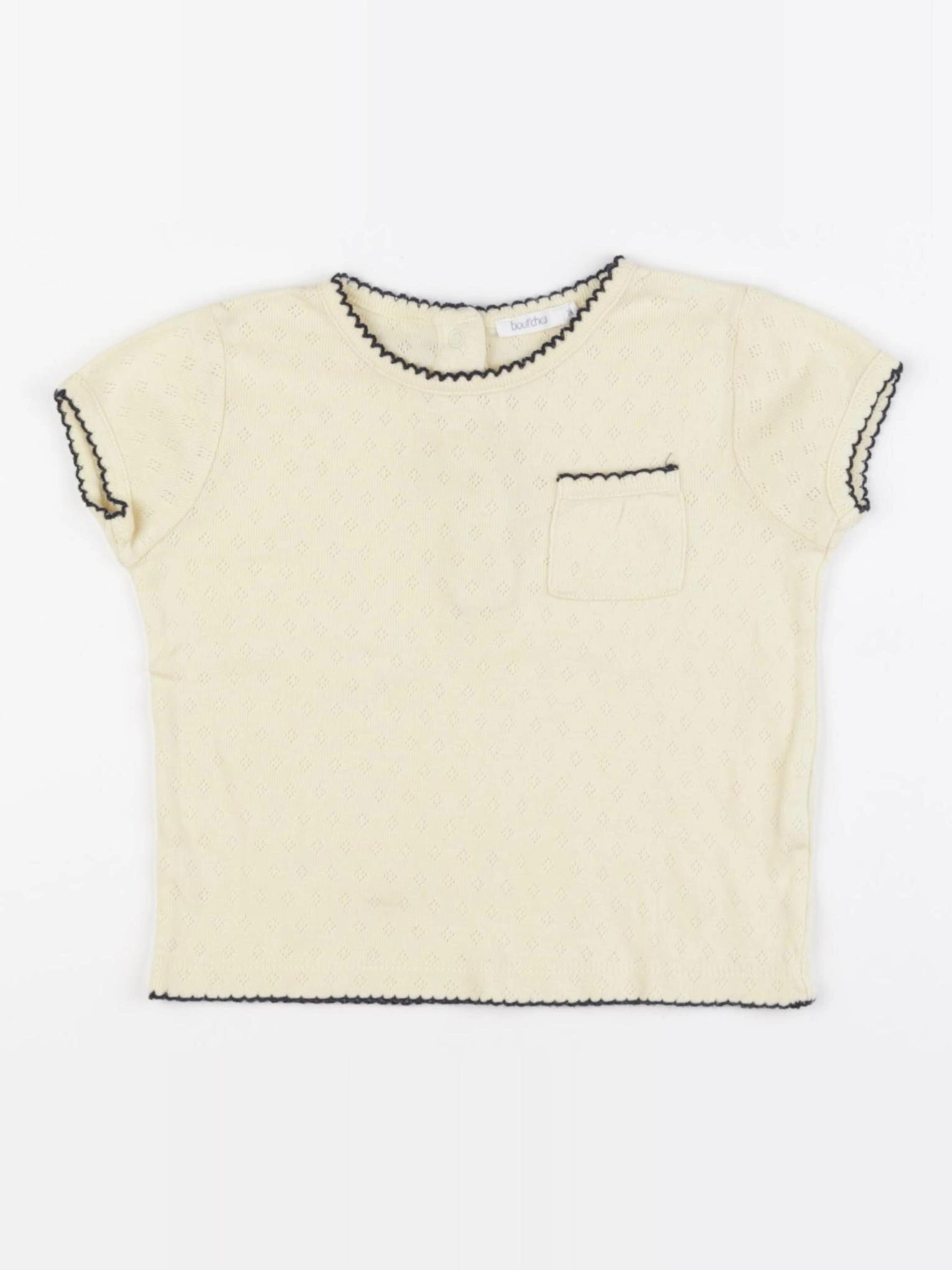 Boutchou - tee-shirt jaune - 24 mois