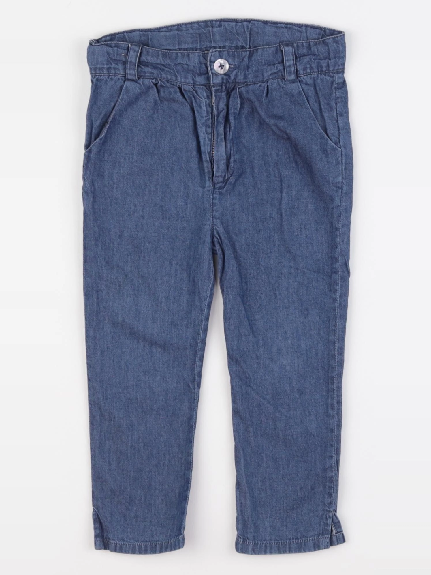 Natalys - pantalon bleu - 24 mois