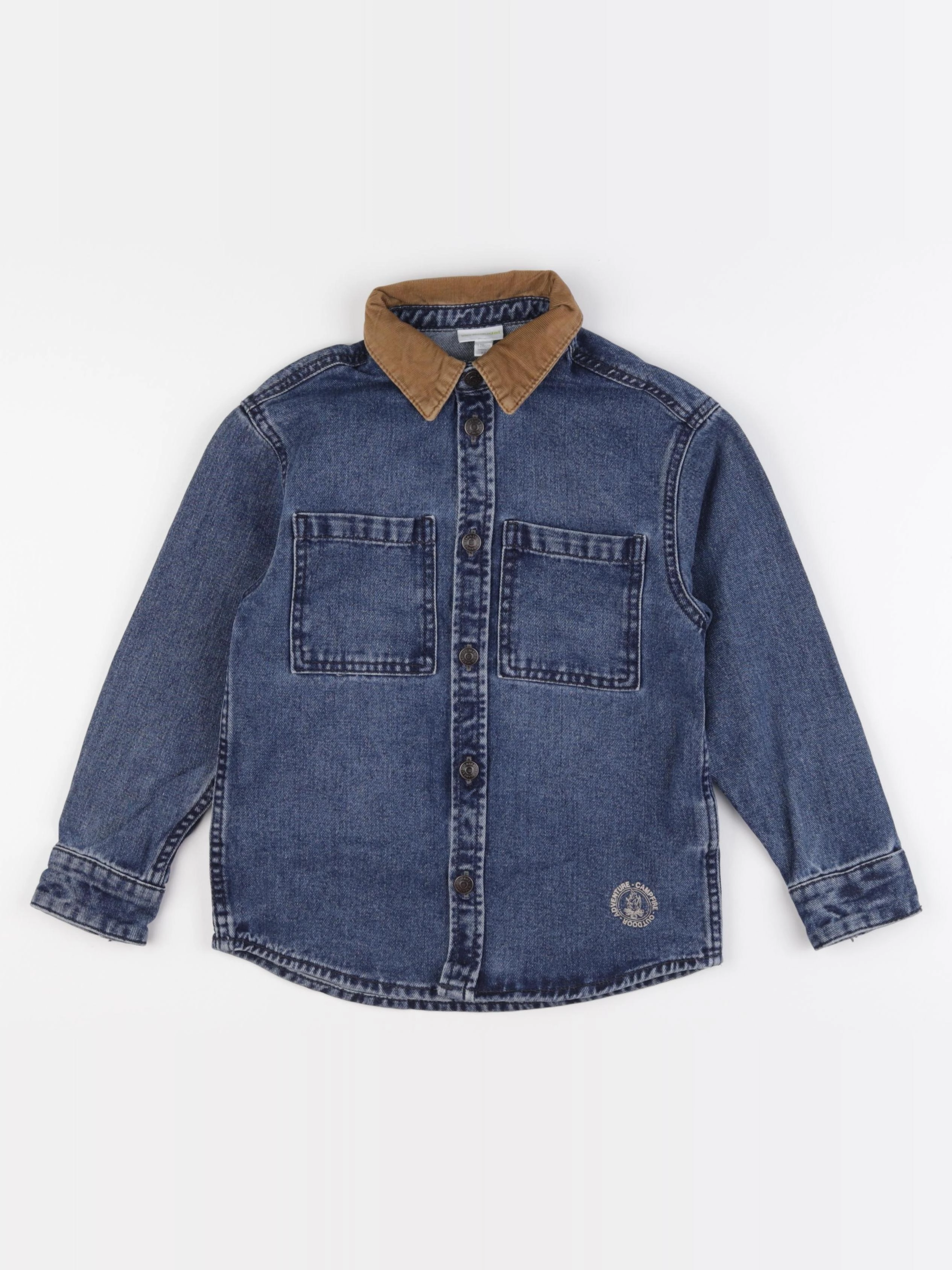 Vertbaudet - veste bleu - 8 ans