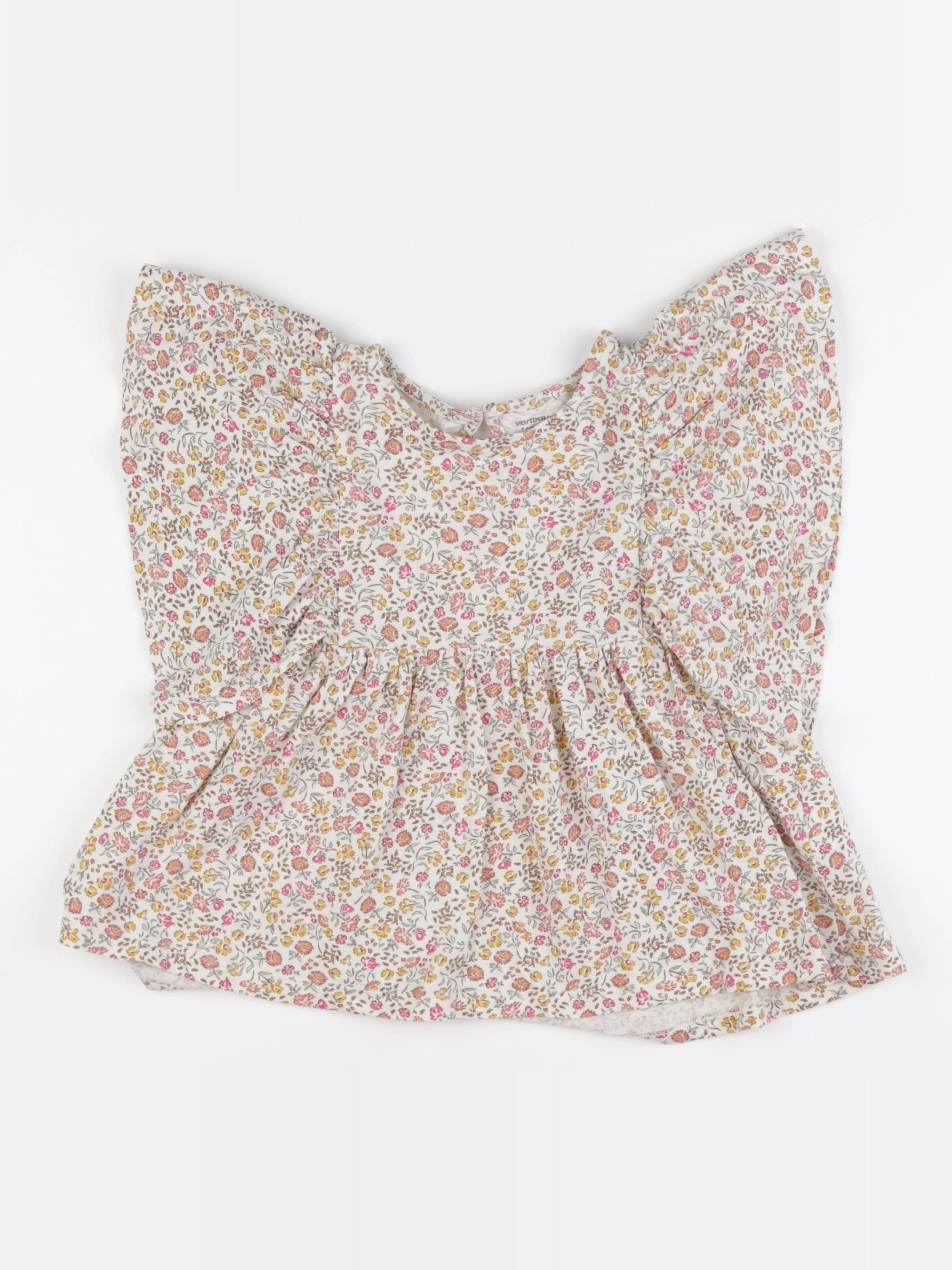 Vertbaudet - tee-shirt multicolore - 8 ans