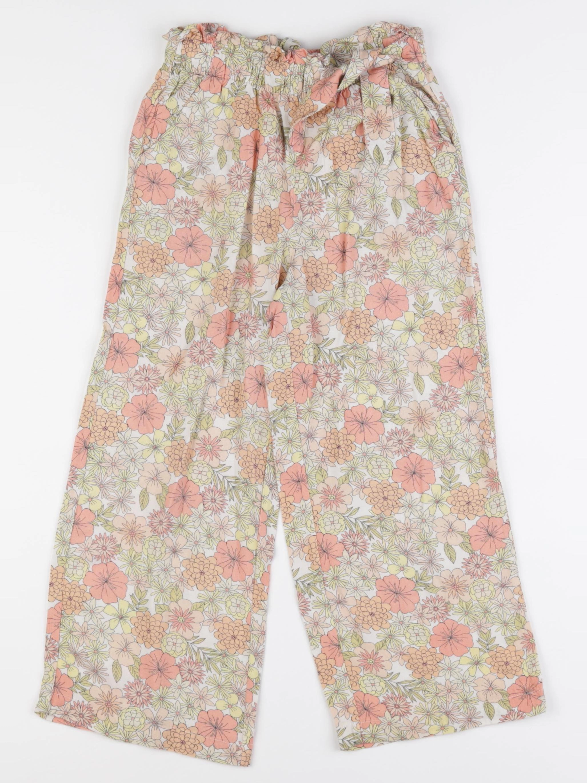 Vertbaudet - pantalon multicolore - 7 ans