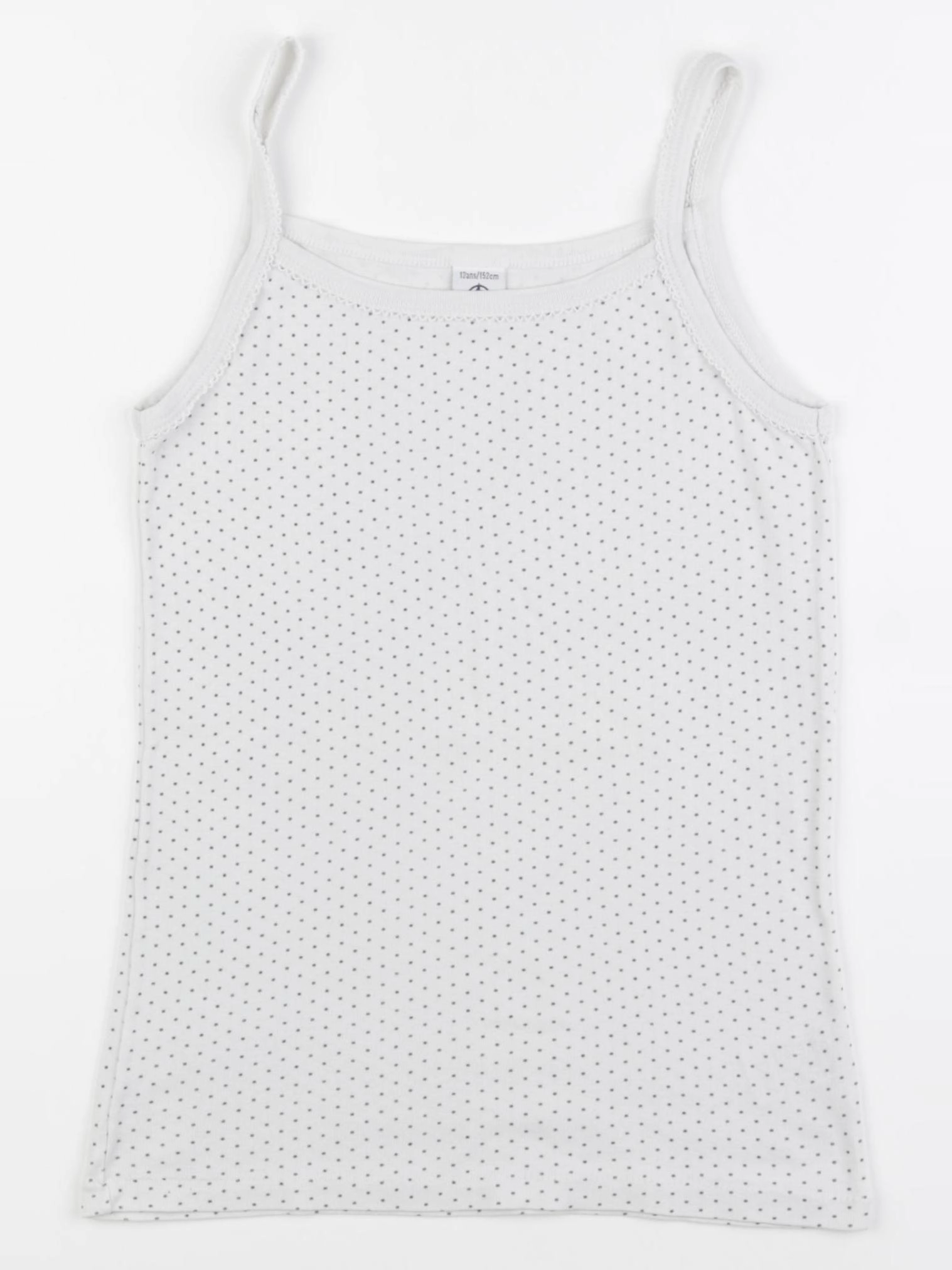 Petit Bateau - maillot de corps blanc - 12 ans