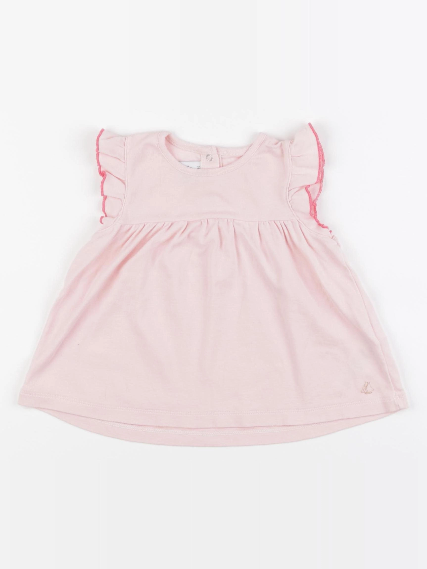 Petit Bateau - tee-shirt rose - 24 mois