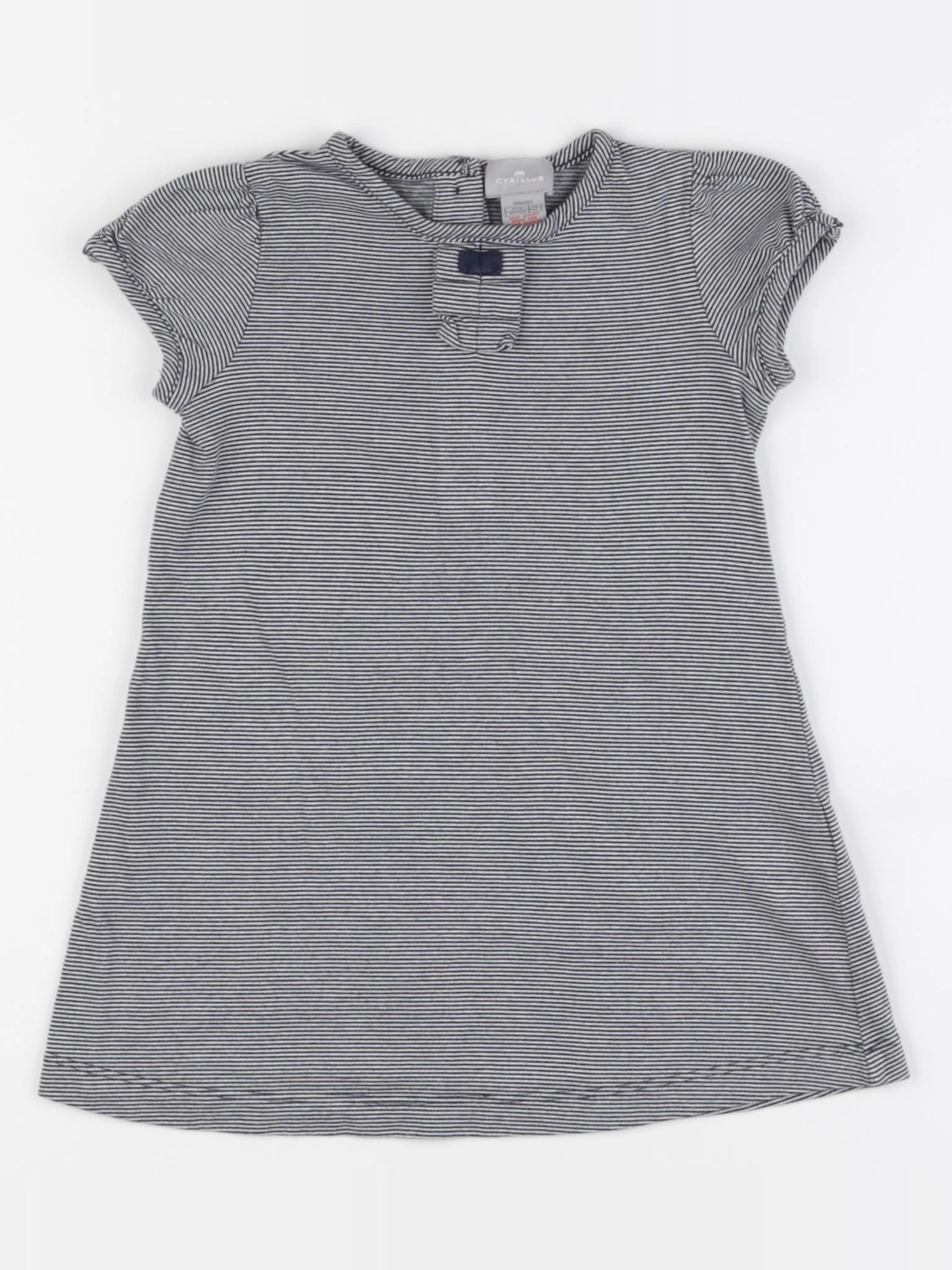 Cyrillus - robe bleu - 18 mois