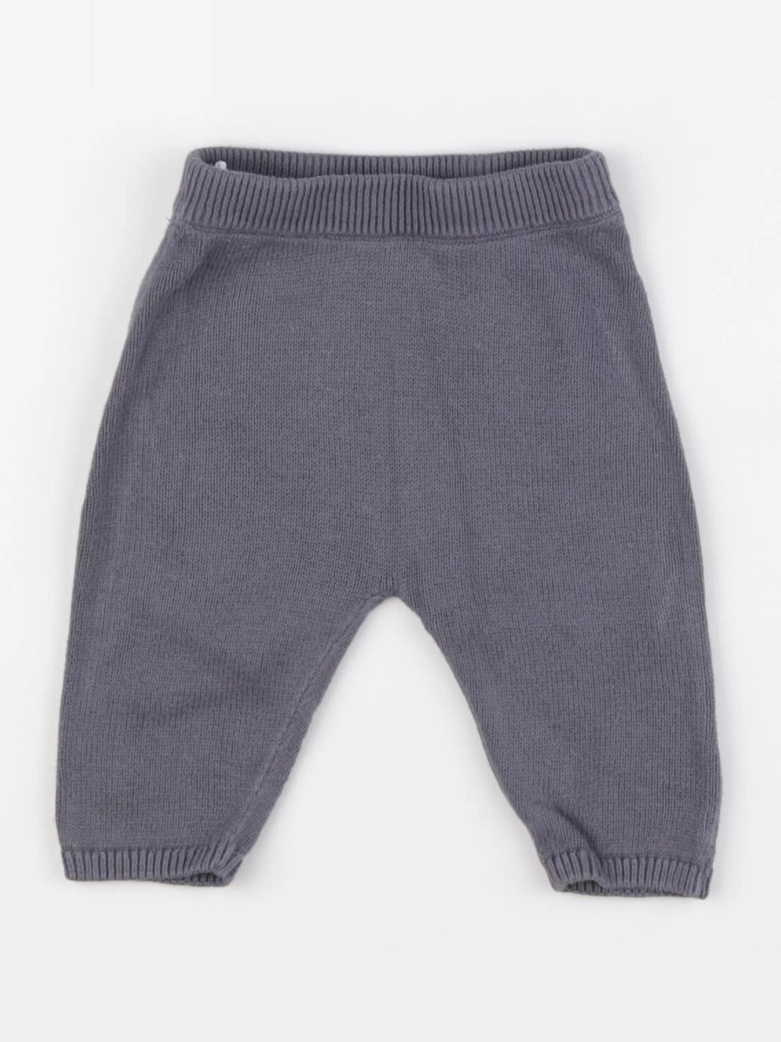 H&M - legging gris - 2/4 mois