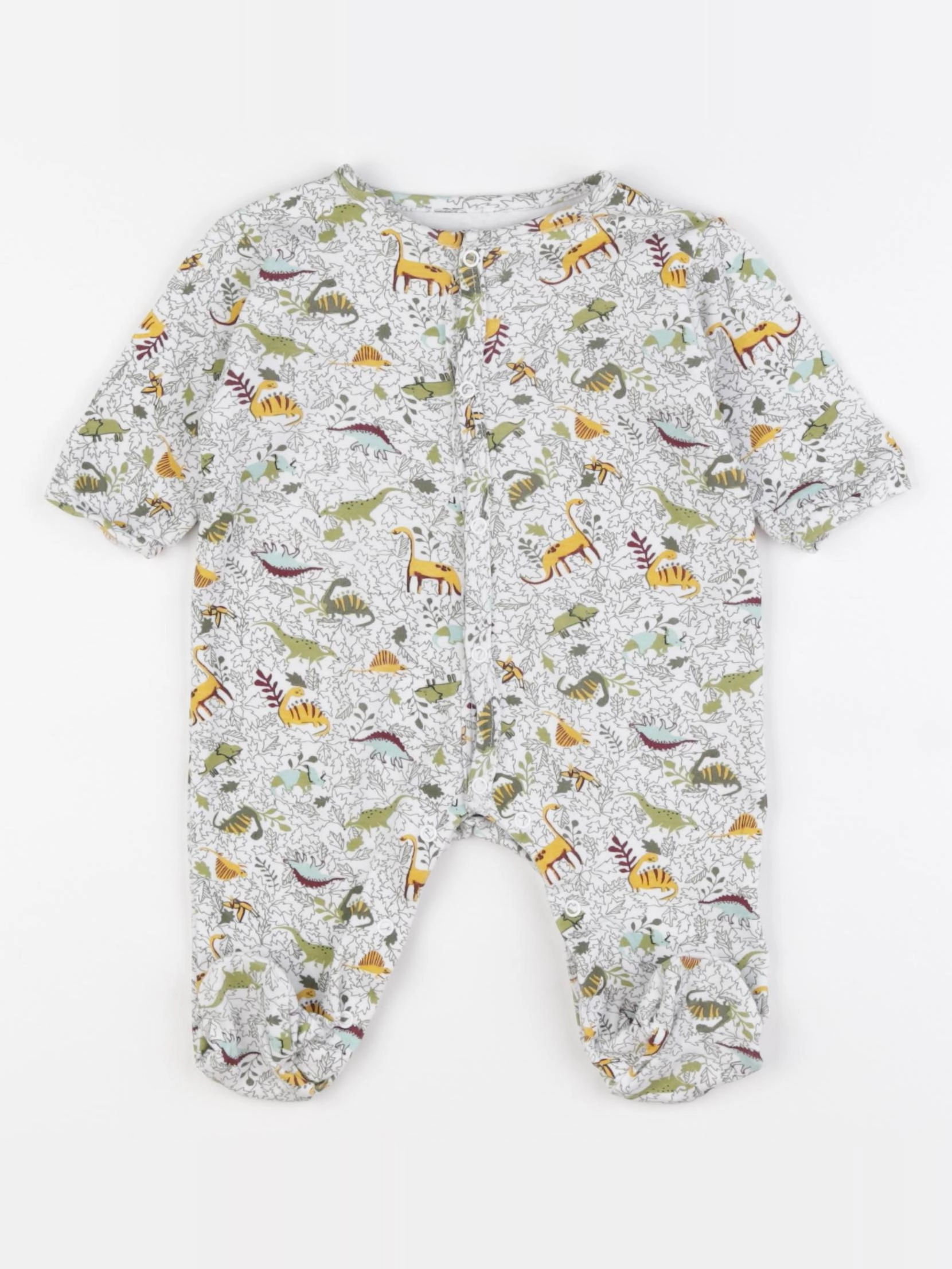Carrément Beau - pyjama coton multicolore - 3 mois