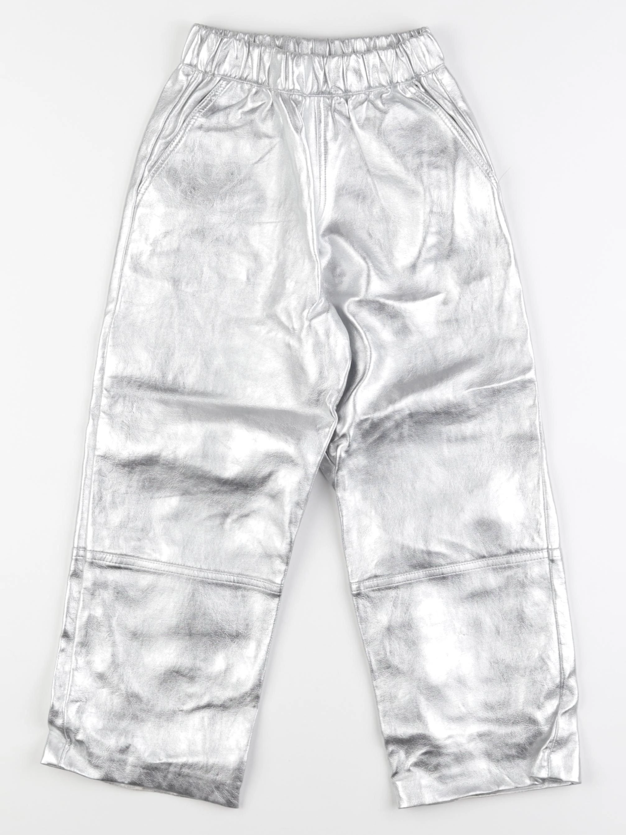 Zara - pantalon argent - 7 ans