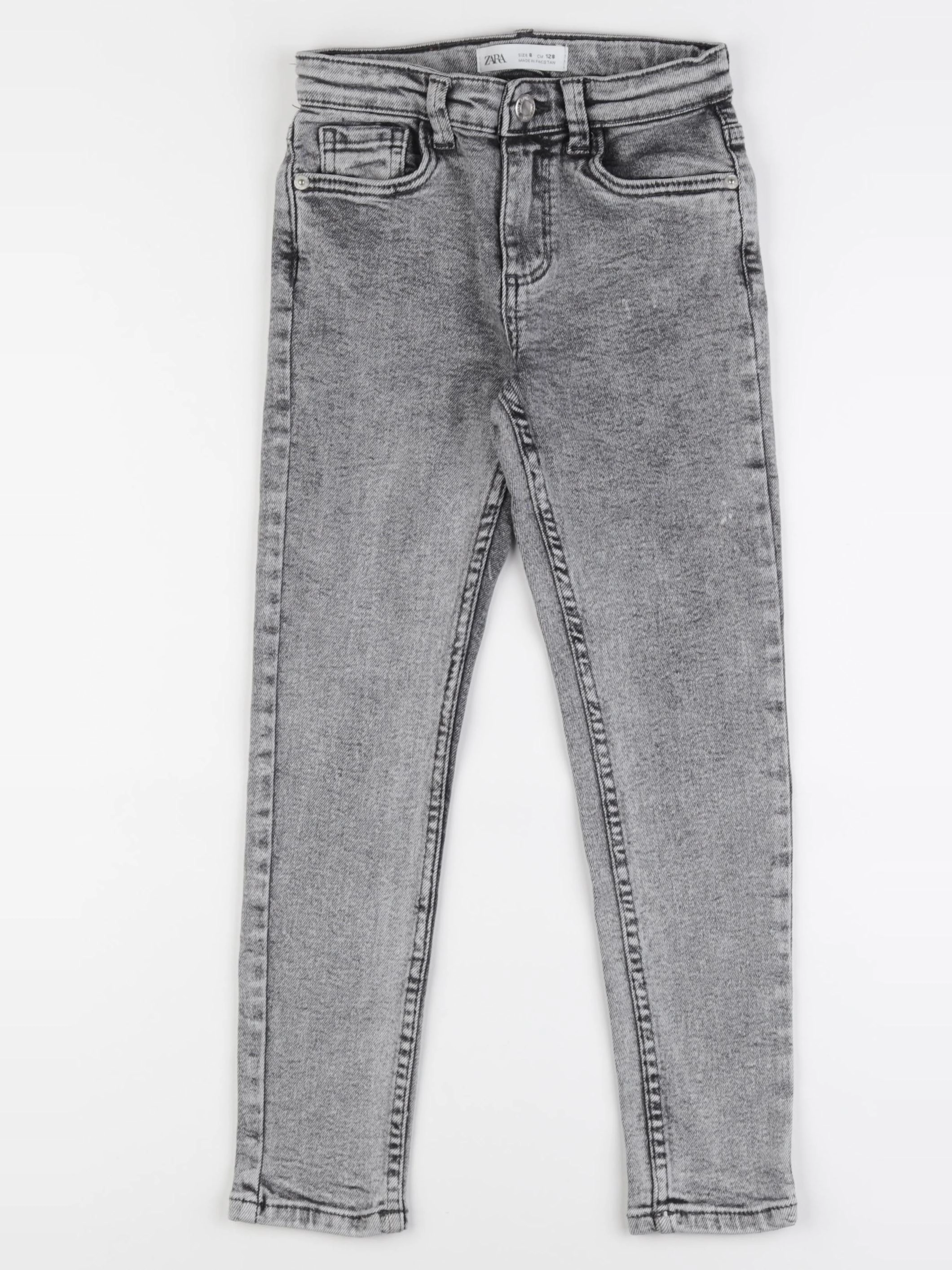Zara - jean gris - 8 ans