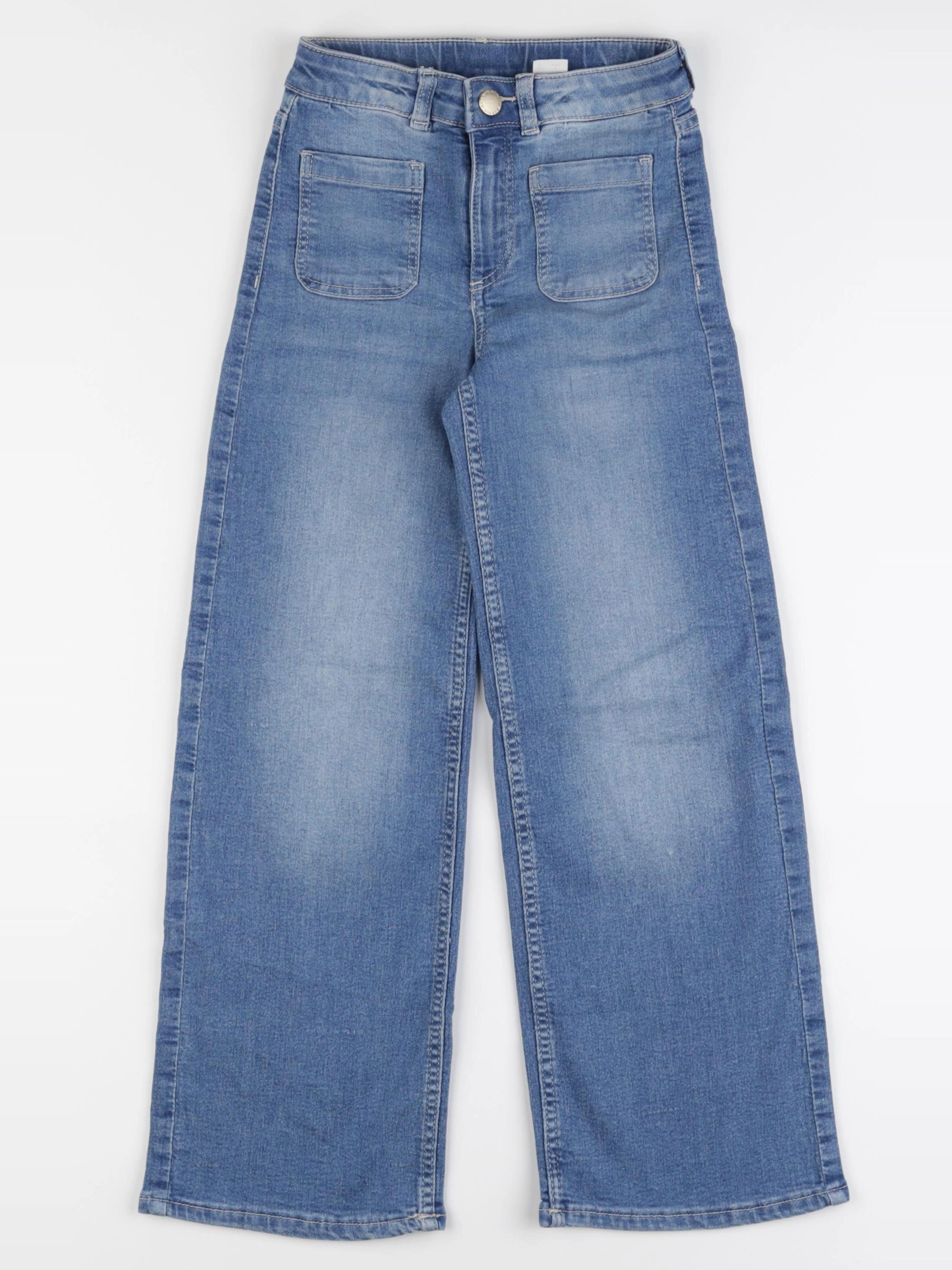 H&M - jean bleu - 7/8 ans