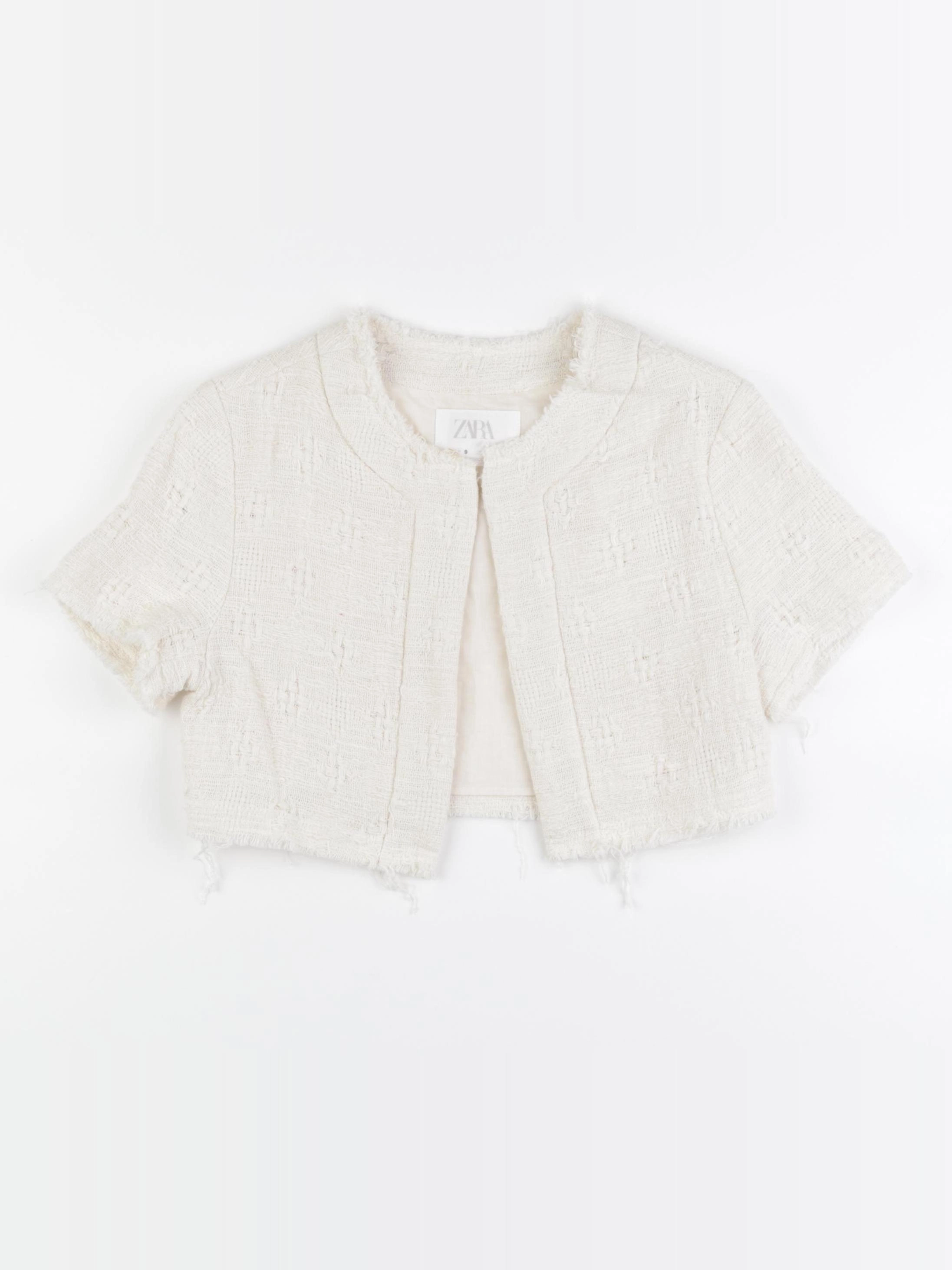 Zara - gilet beige - 9 ans