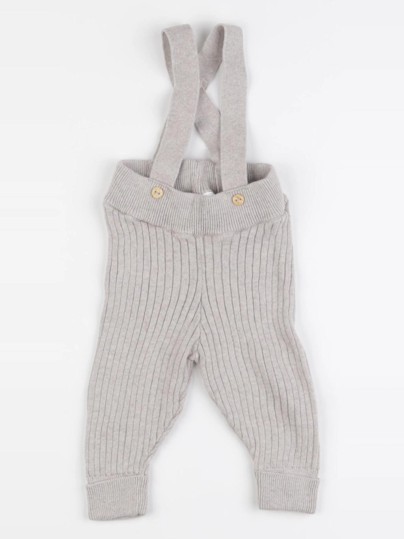 H&M - legging beige - 2/4 mois