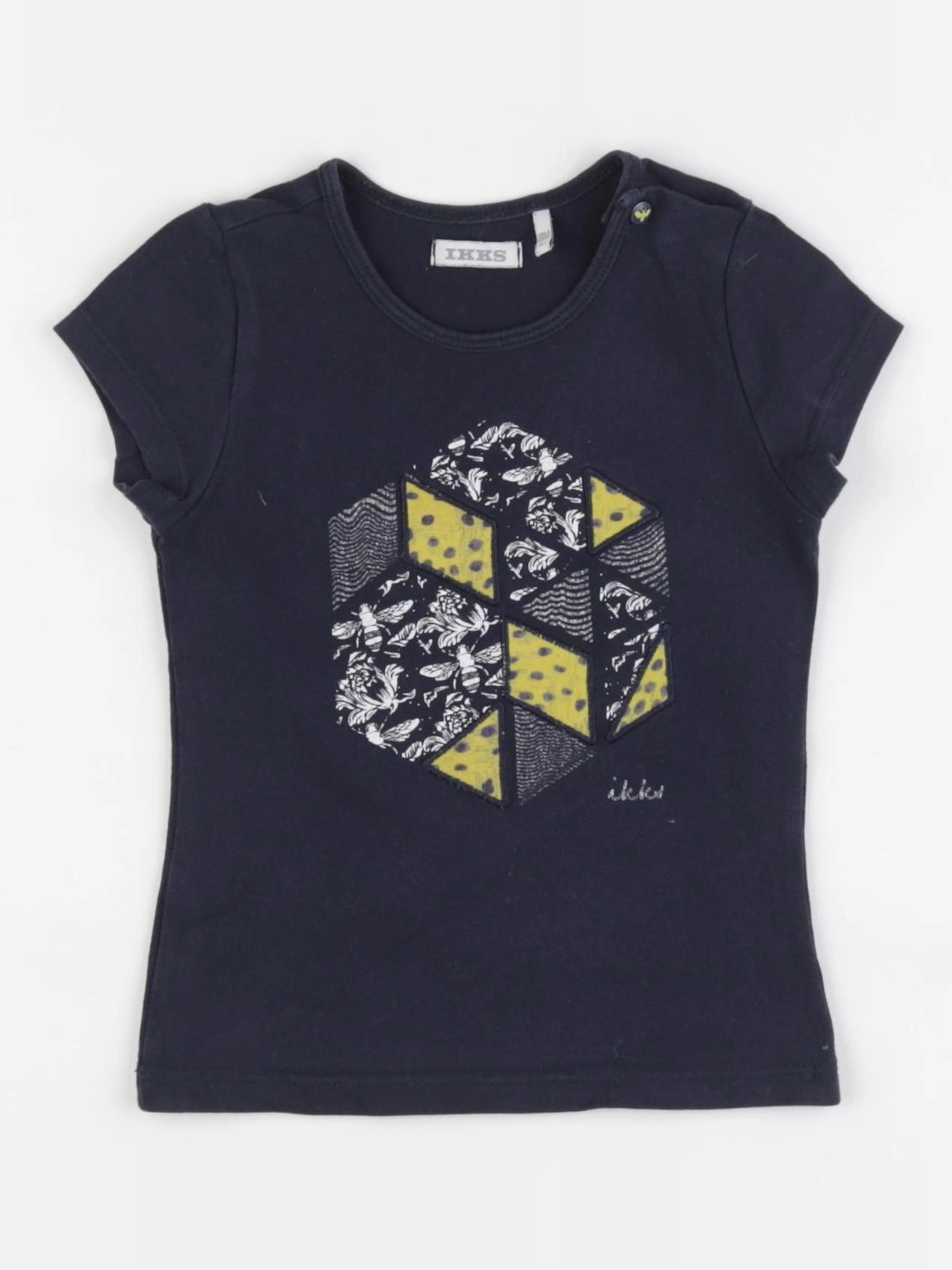 IKKS - tee-shirt bleu - 18 mois