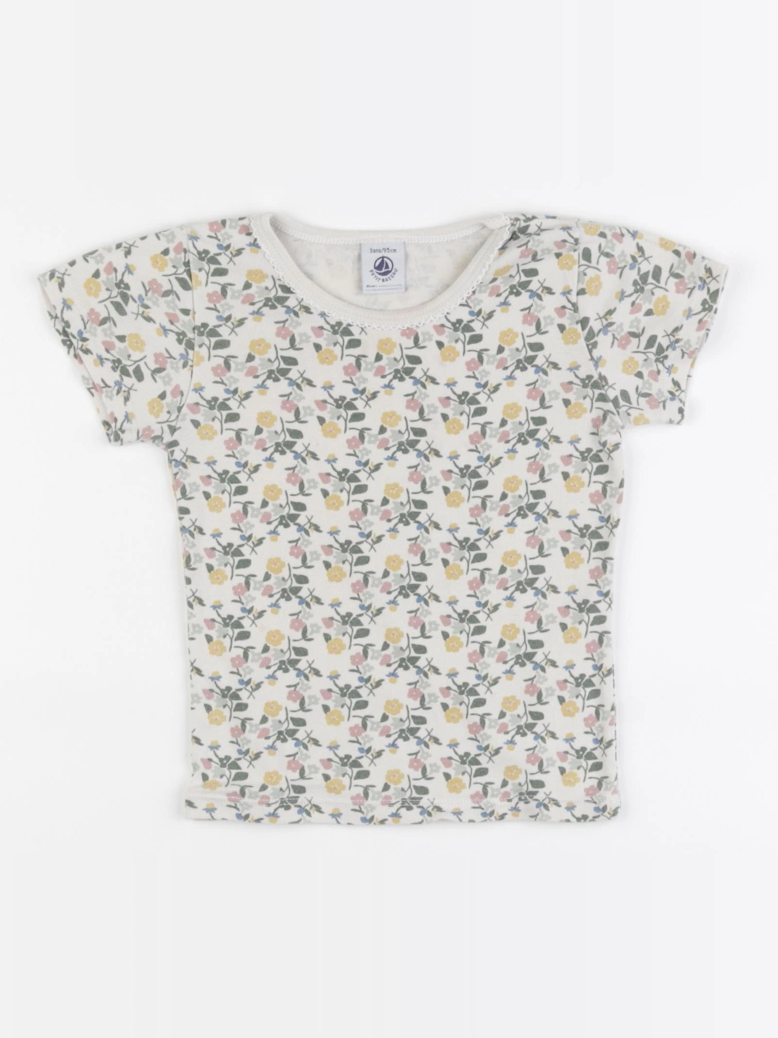 Petit Bateau - maillot de corps multicolore - 3 ans
