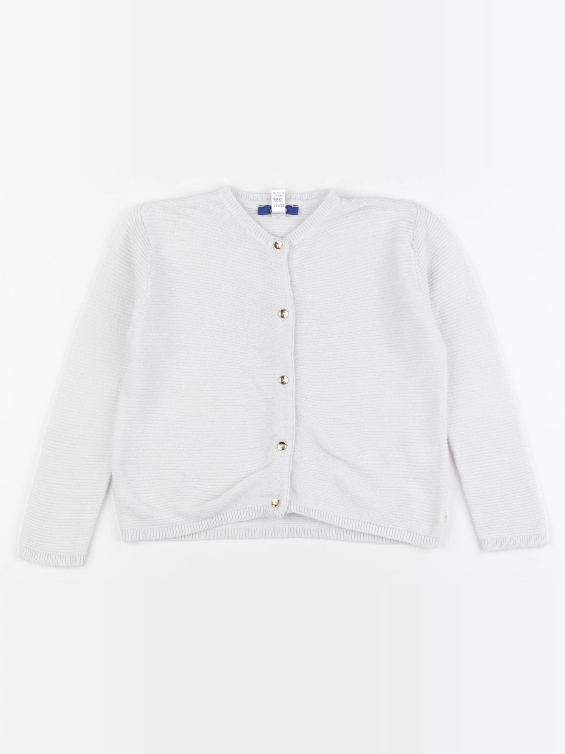 Okaidi - gilet blanc - 4 ans