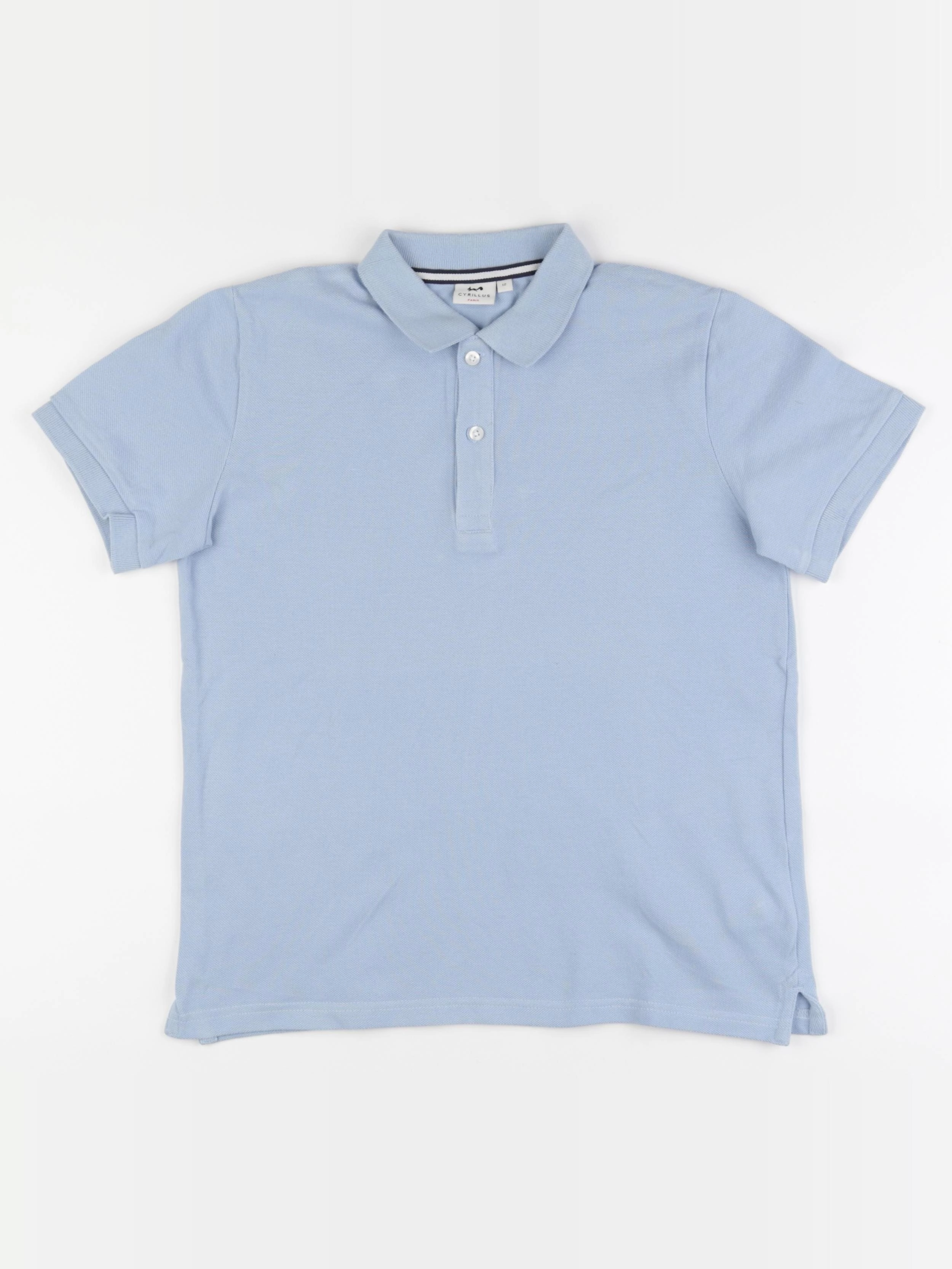 Cyrillus - polo bleu - 12 ans