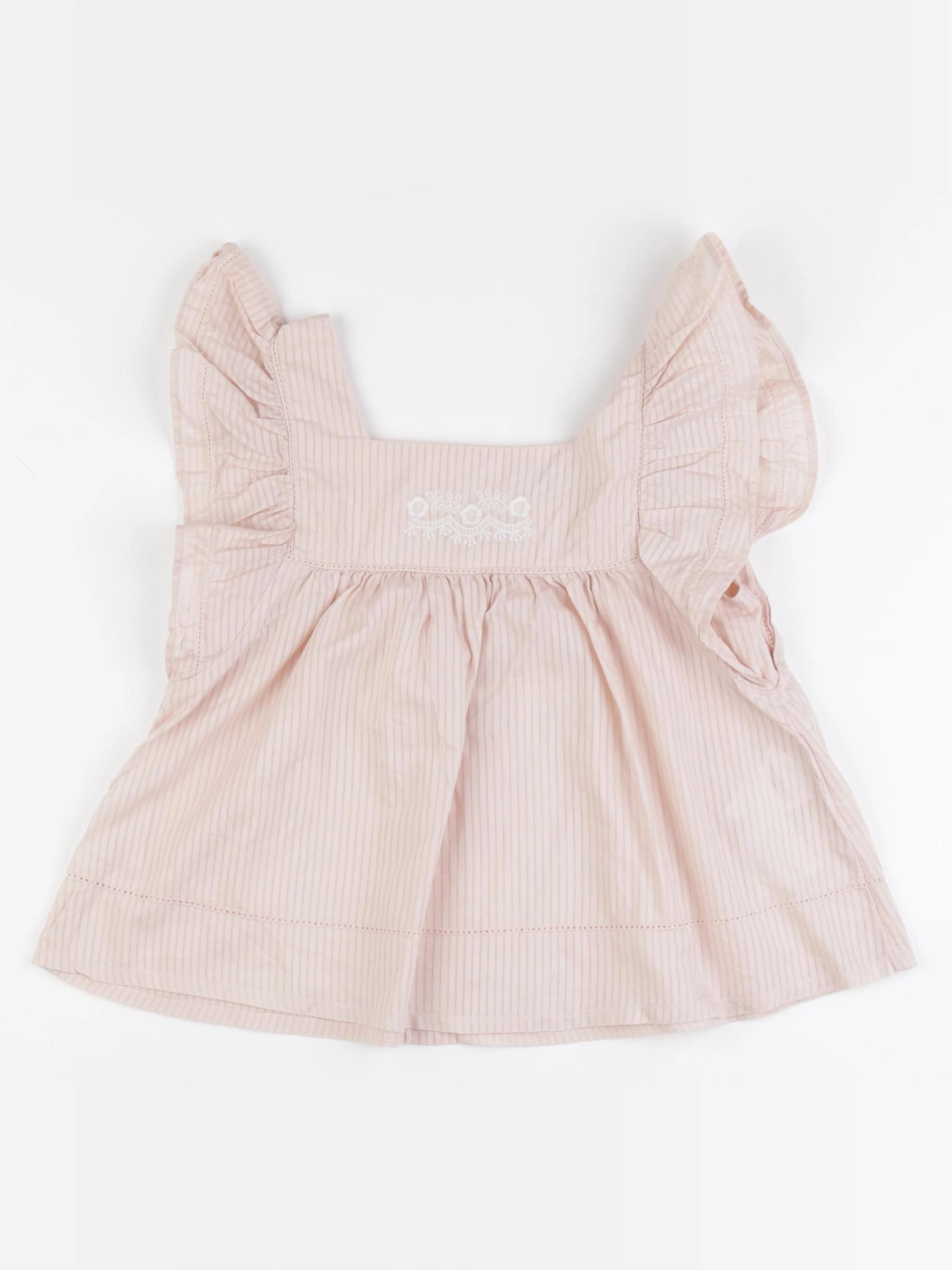 Cyrillus - blouse rose - 6 ans