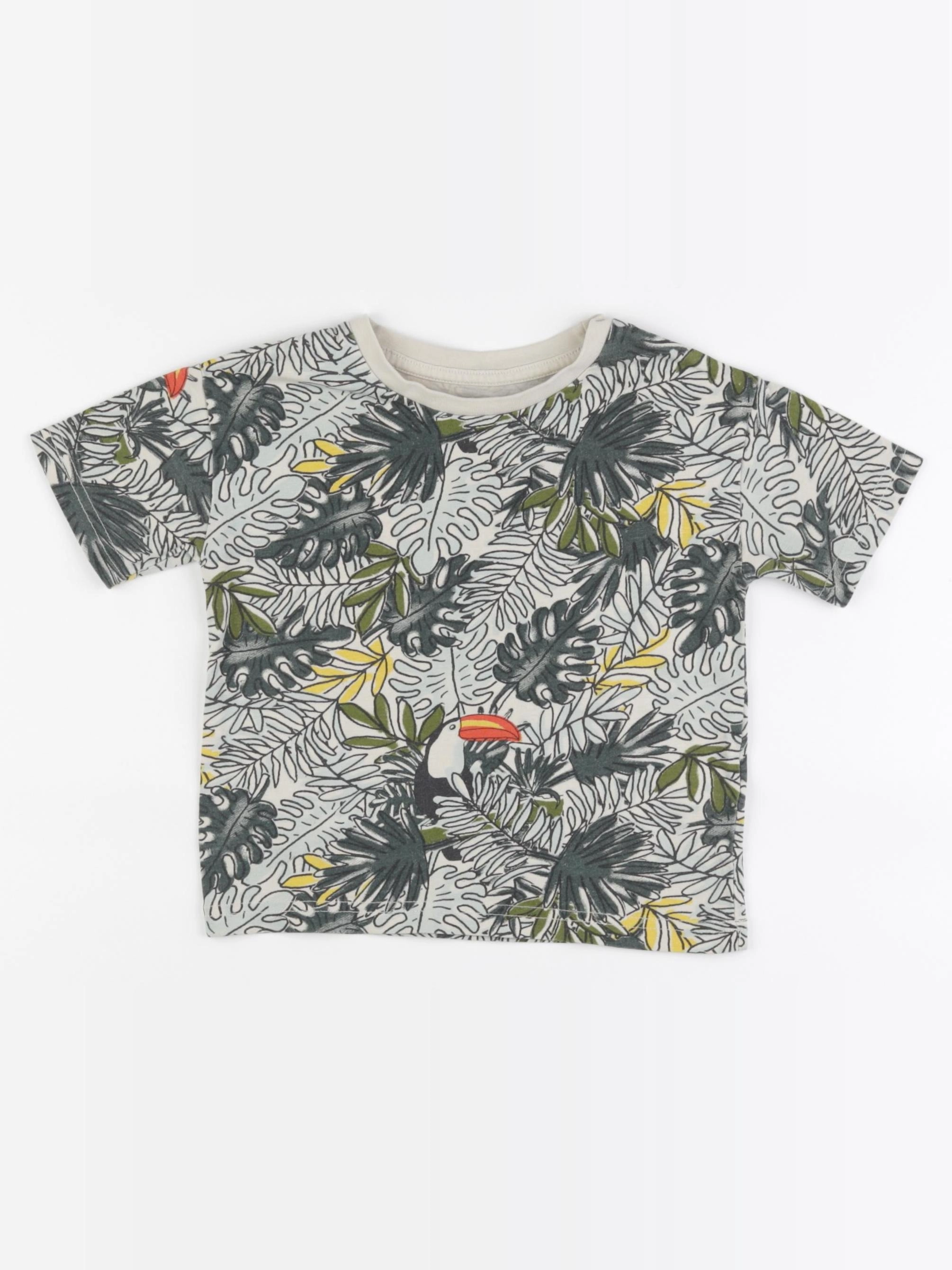 Vertbaudet - tee-shirt multicolore - 2 ans