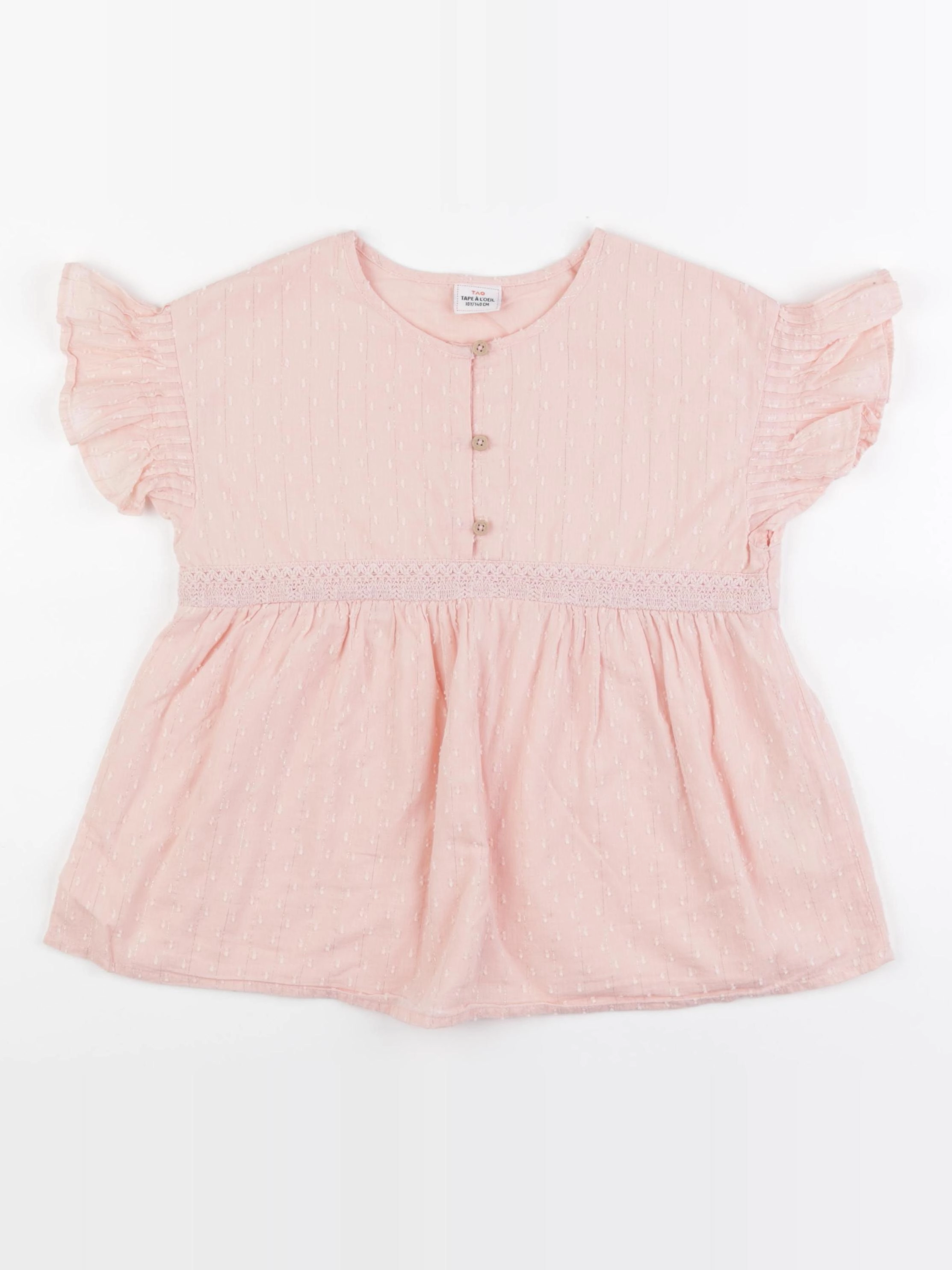 Tape à l'oeil - blouse rose - 10 ans