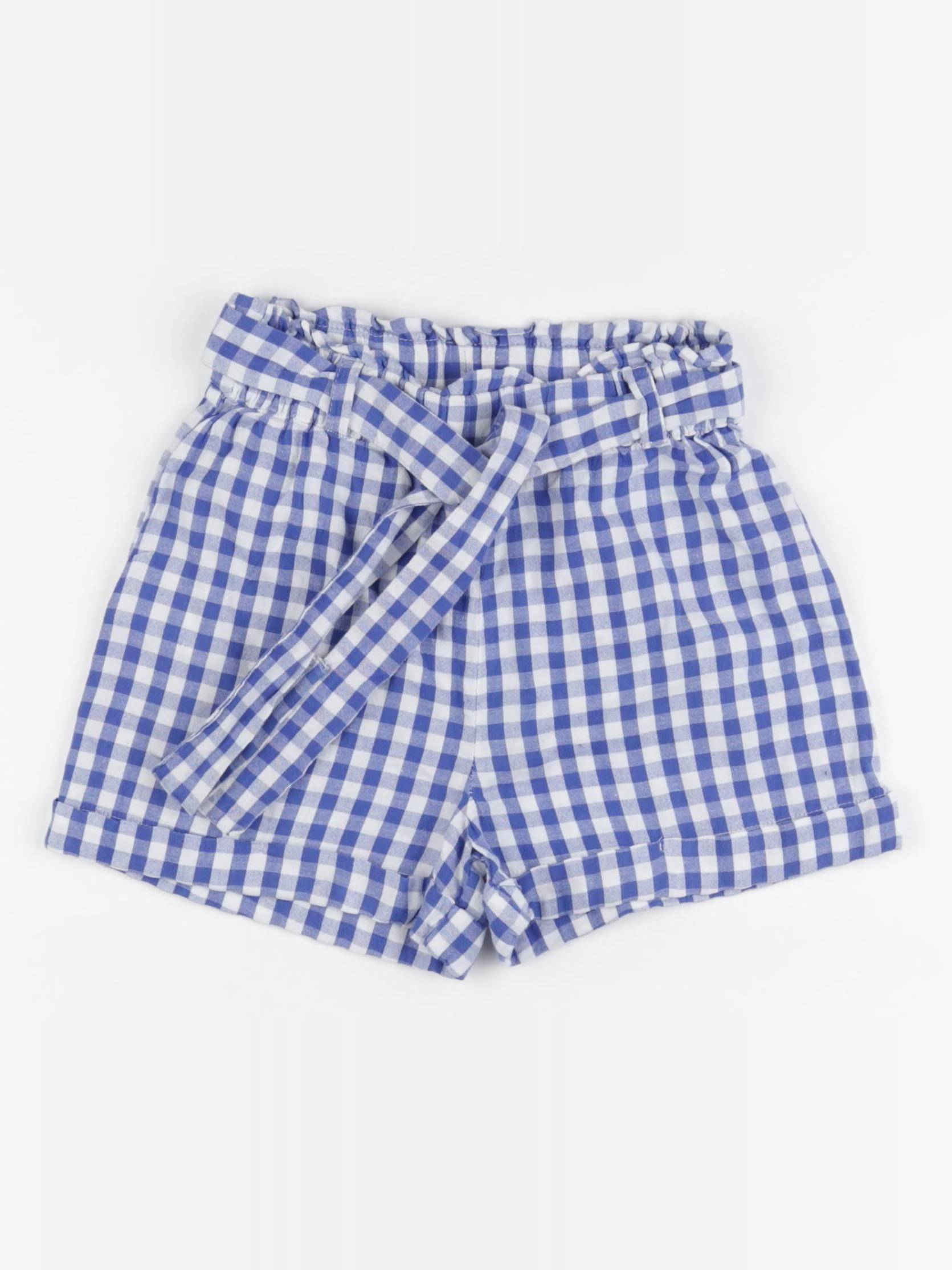 Mango - short blanc, bleu - 5/6 ans