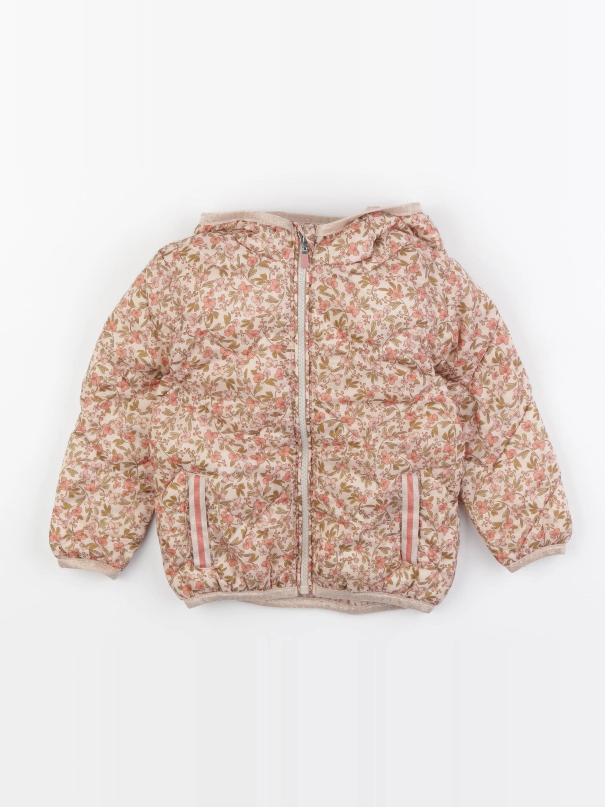 Vertbaudet - doudoune multicolore - 2 ans