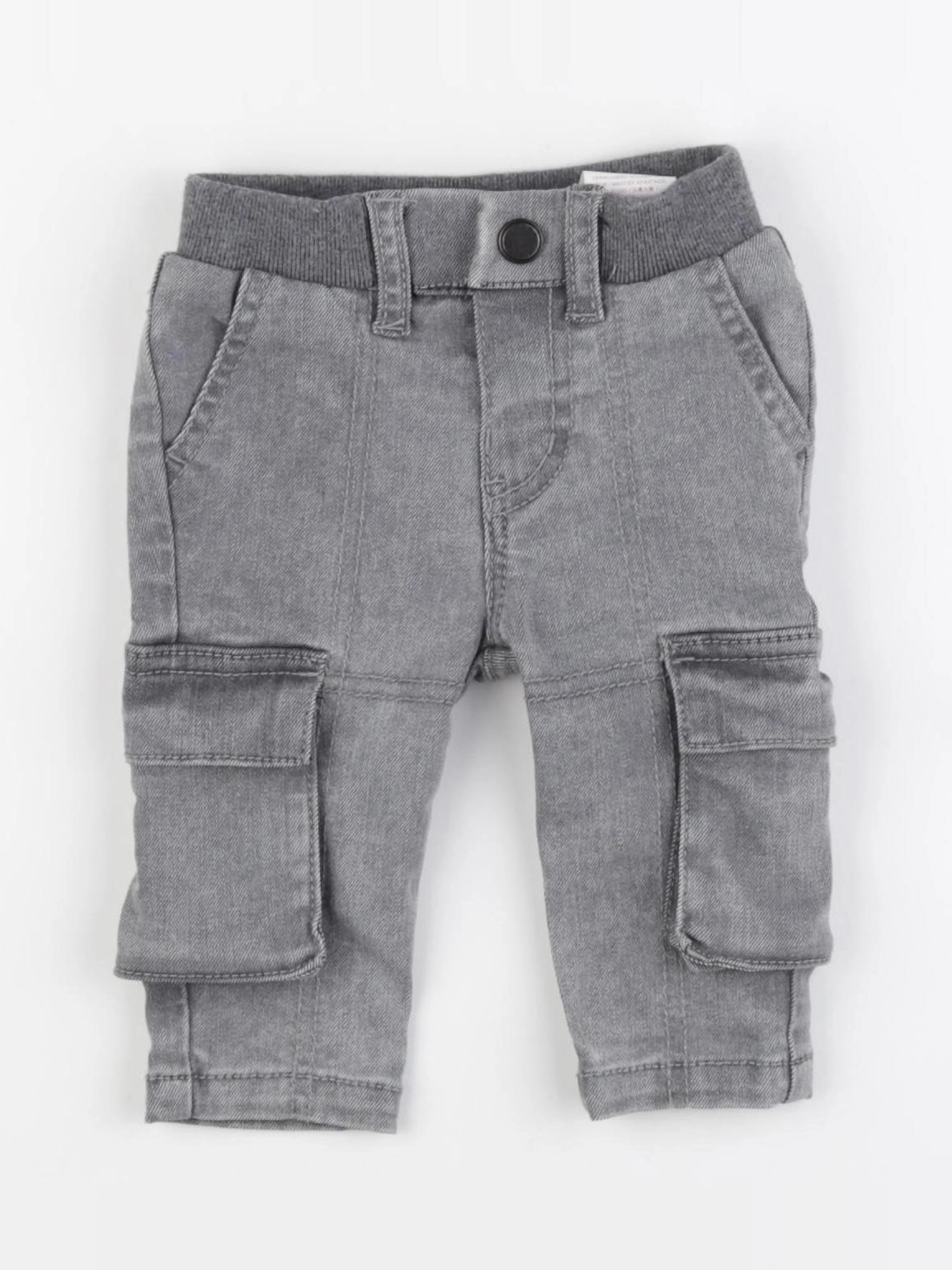 IKKS - pantalon gris - 3 mois