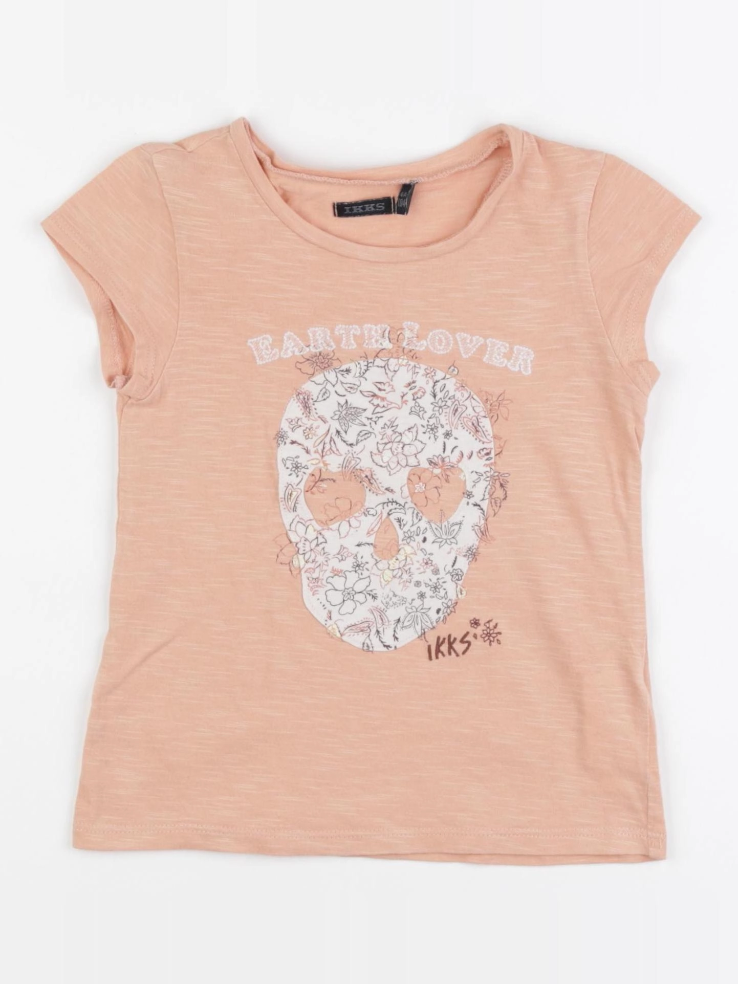 IKKS - tee-shirt rose - 4 ans