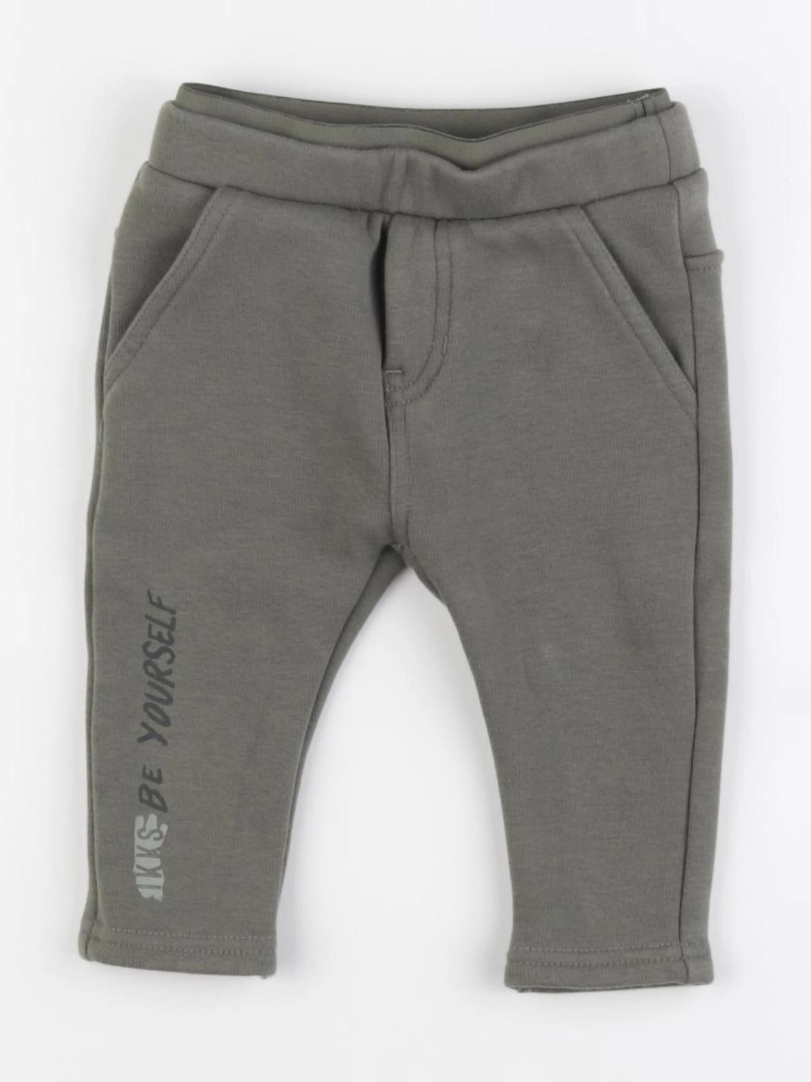 IKKS - pantalon vert - 6 mois