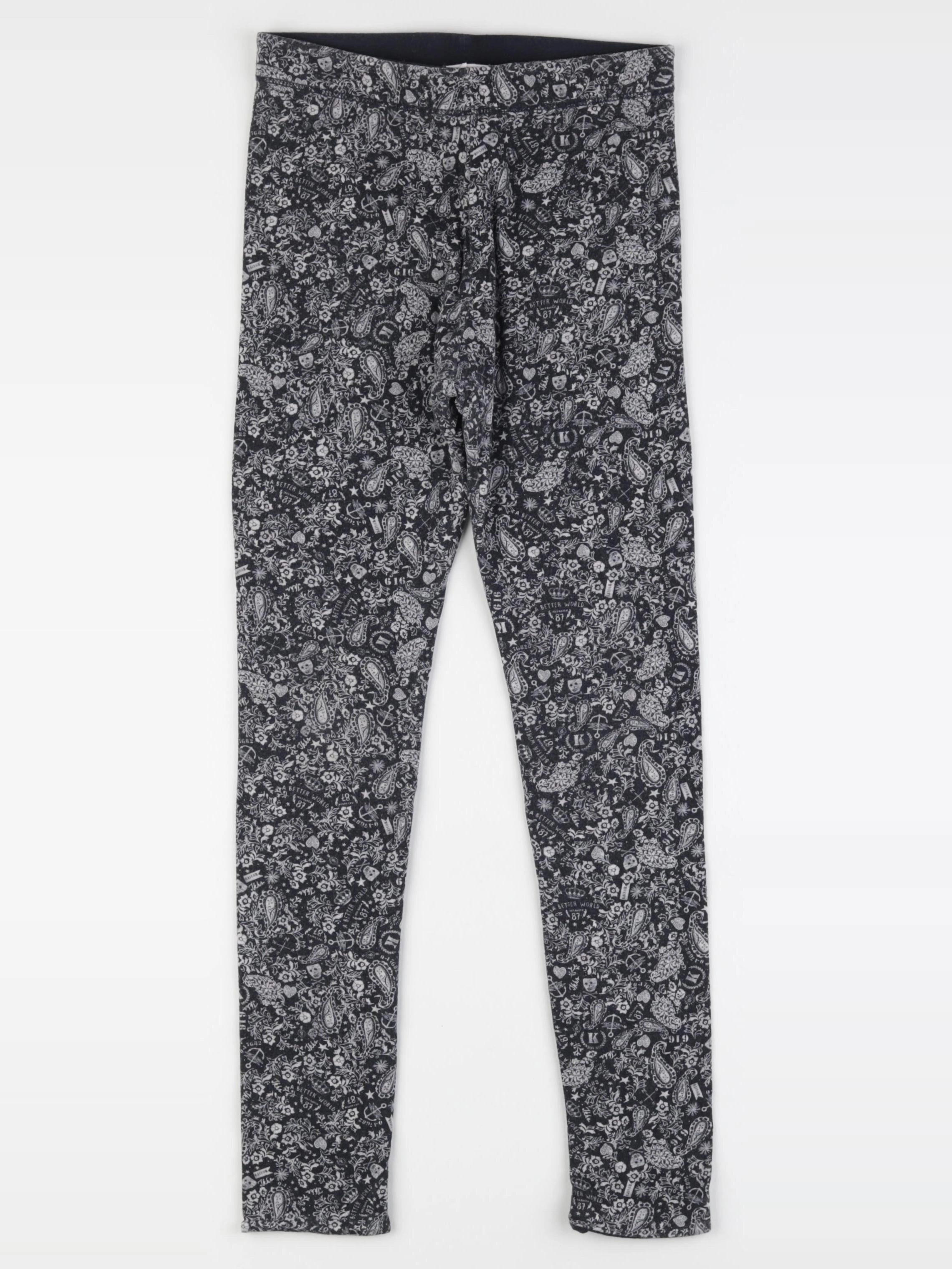 IKKS - legging bleu, blanc - 10 ans