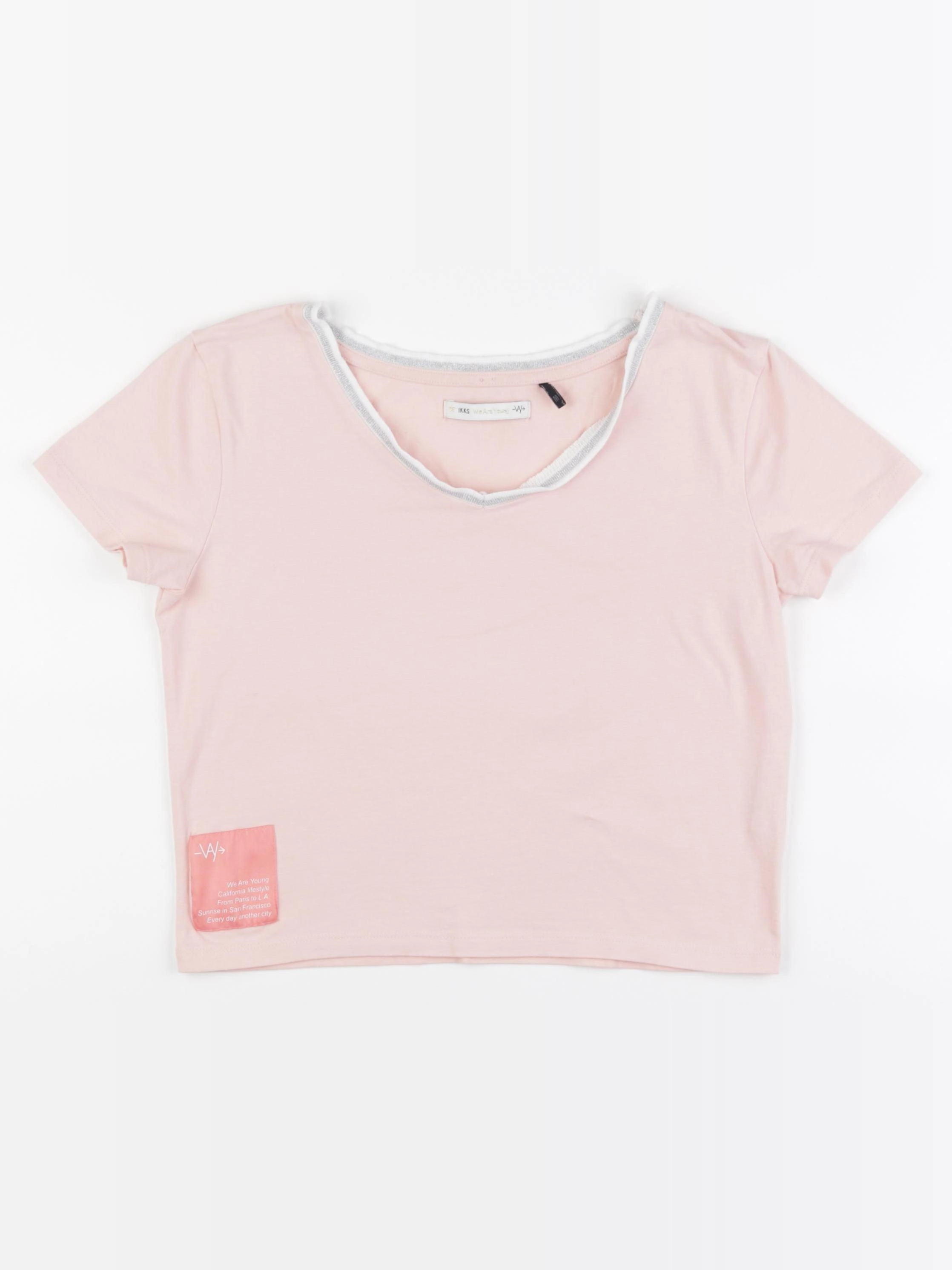 IKKS - tee-shirt rose - 16 ans