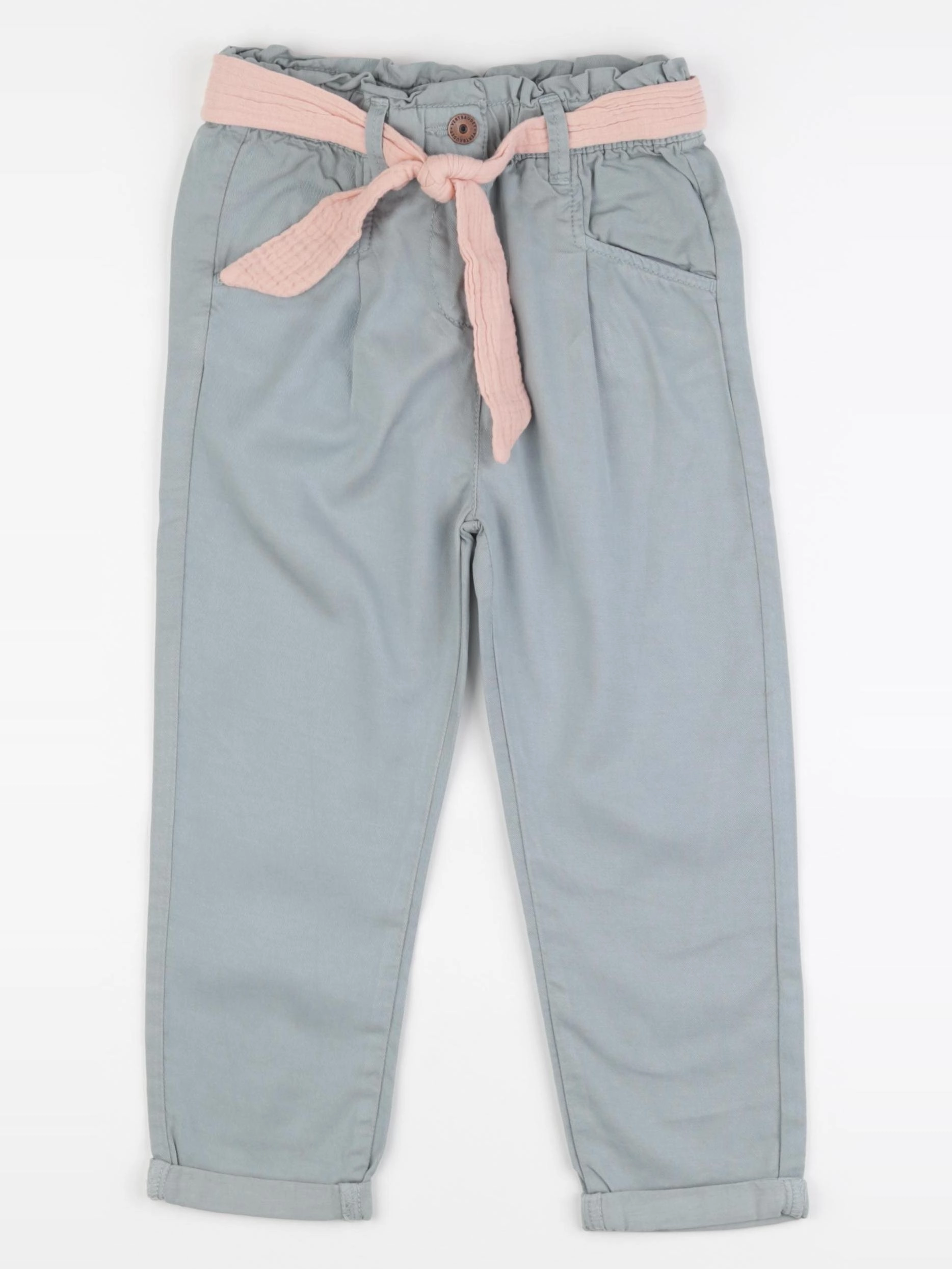 Vertbaudet - pantalon vert - 5 ans