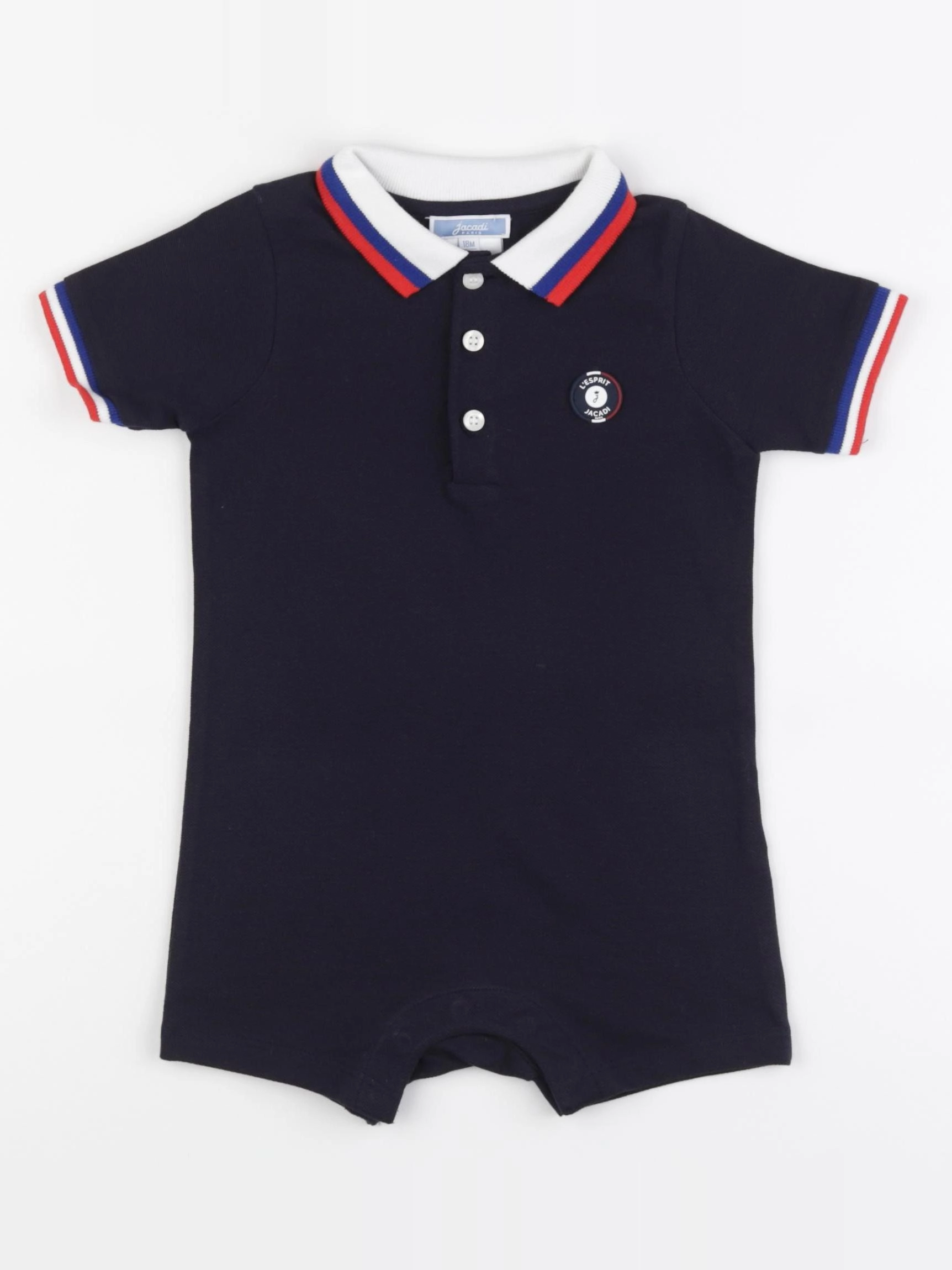 Jacadi - combinaison bleu - 18 mois