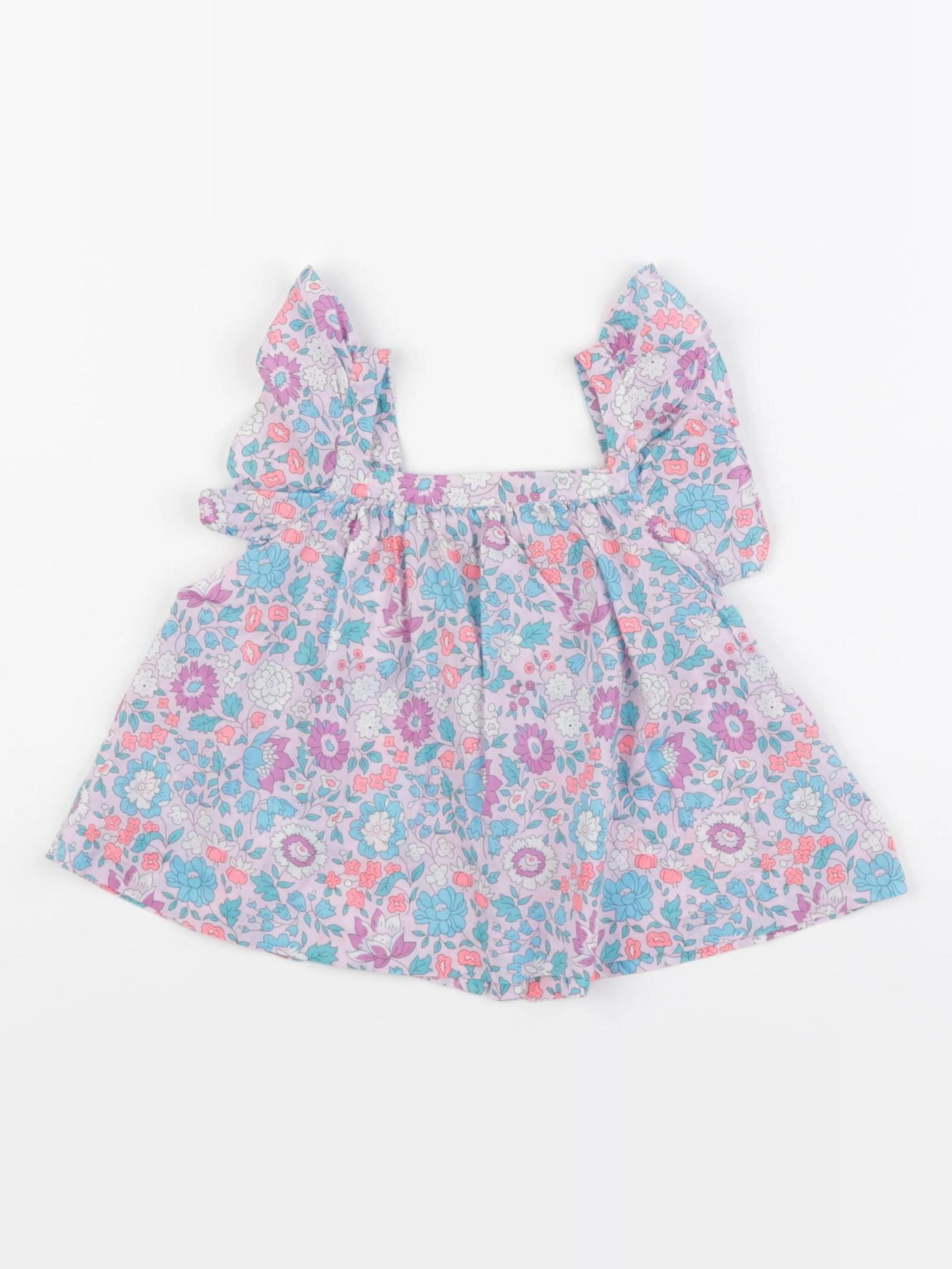 Jacadi - blouse liberty multicolore - 12 mois