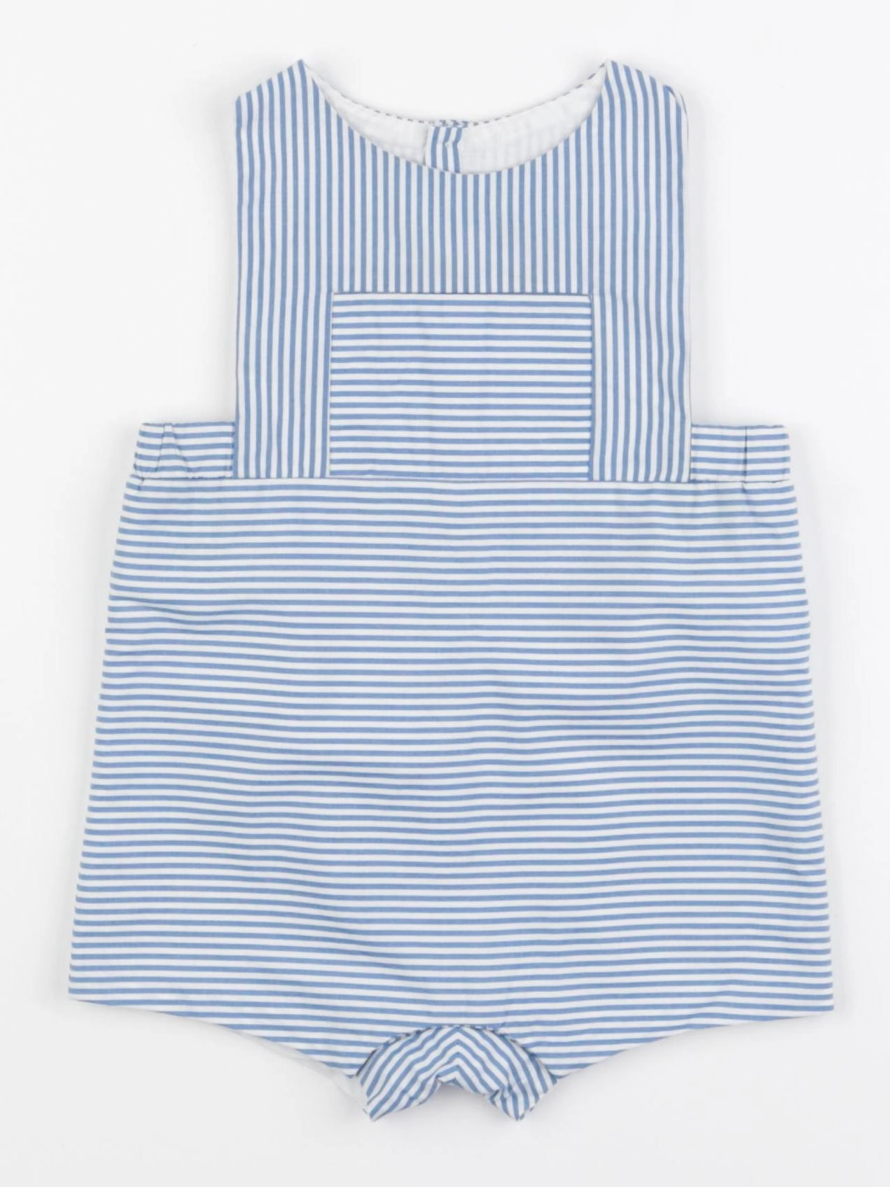 Jacadi - combinaison blanc, bleu - 12 mois