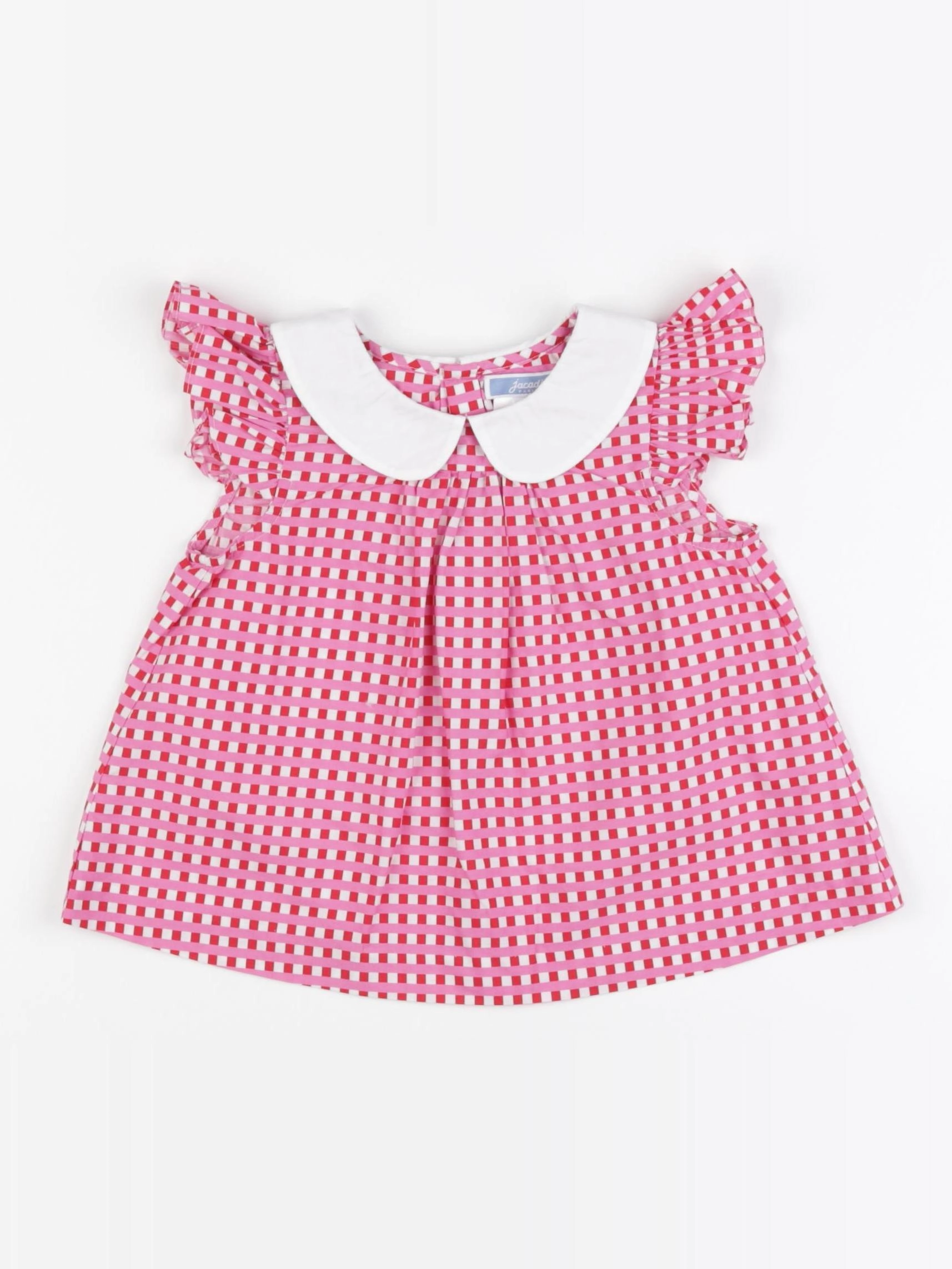 Jacadi - blouse rose, rouge - 18 mois