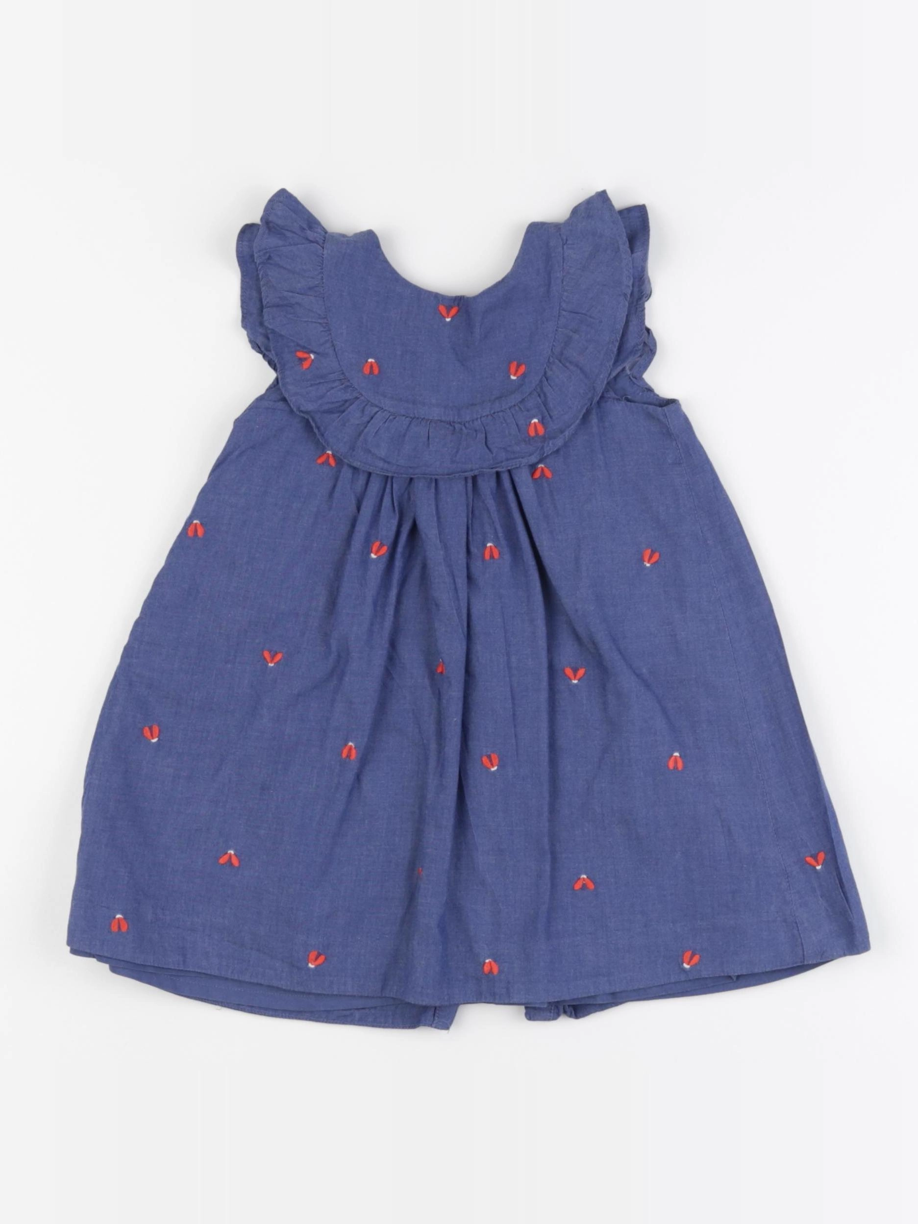 Jacadi - robe bleu - 18 mois