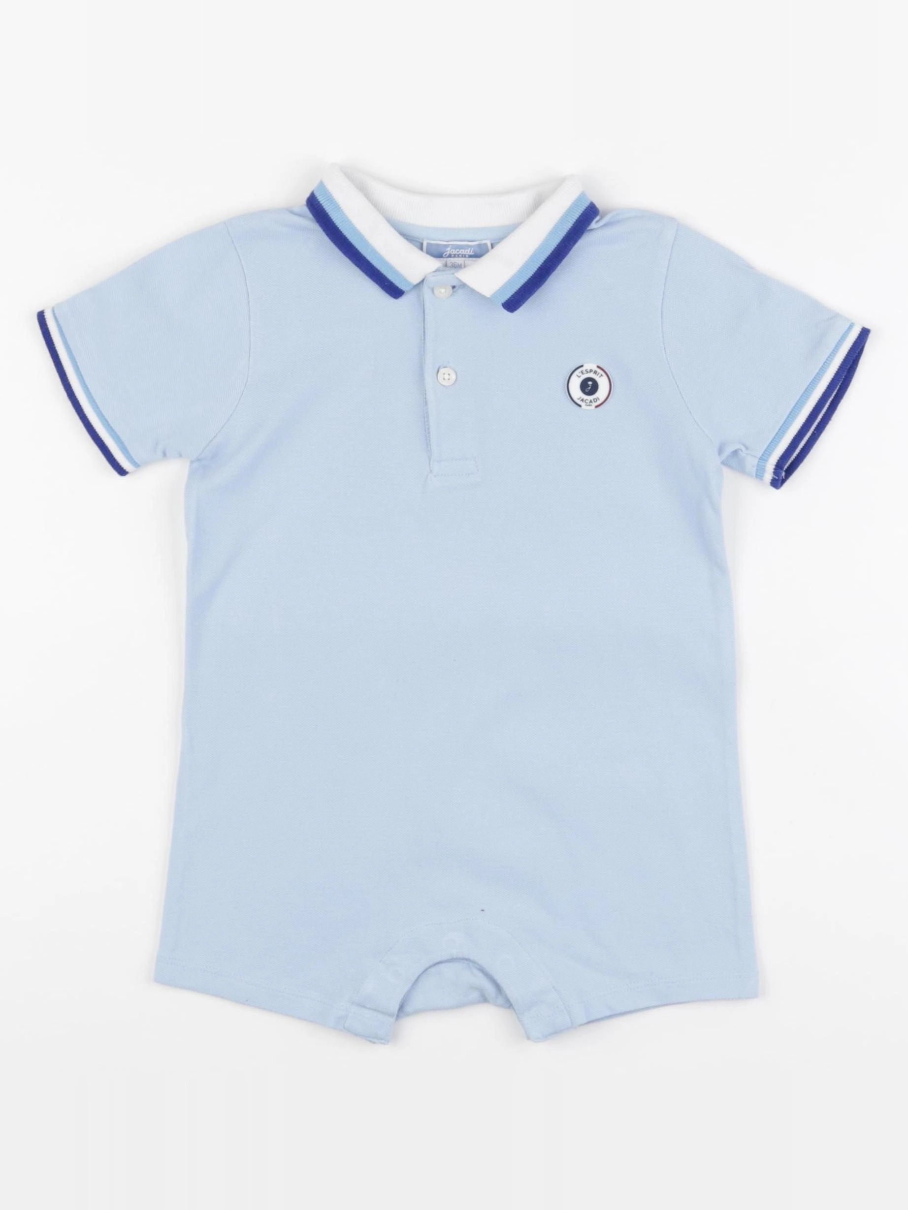 Jacadi - combinaison bleu - 36 mois