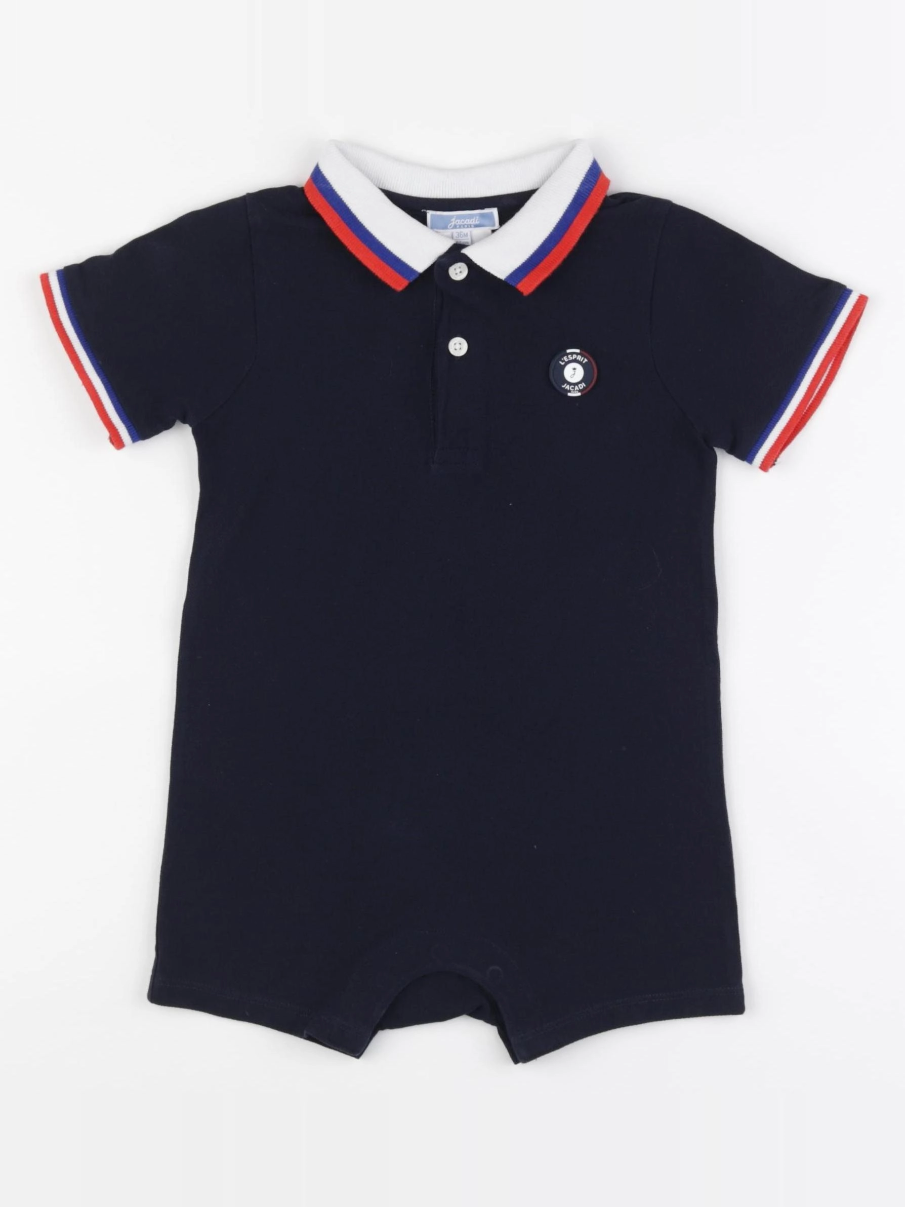 Jacadi - combinaison bleu - 36 mois