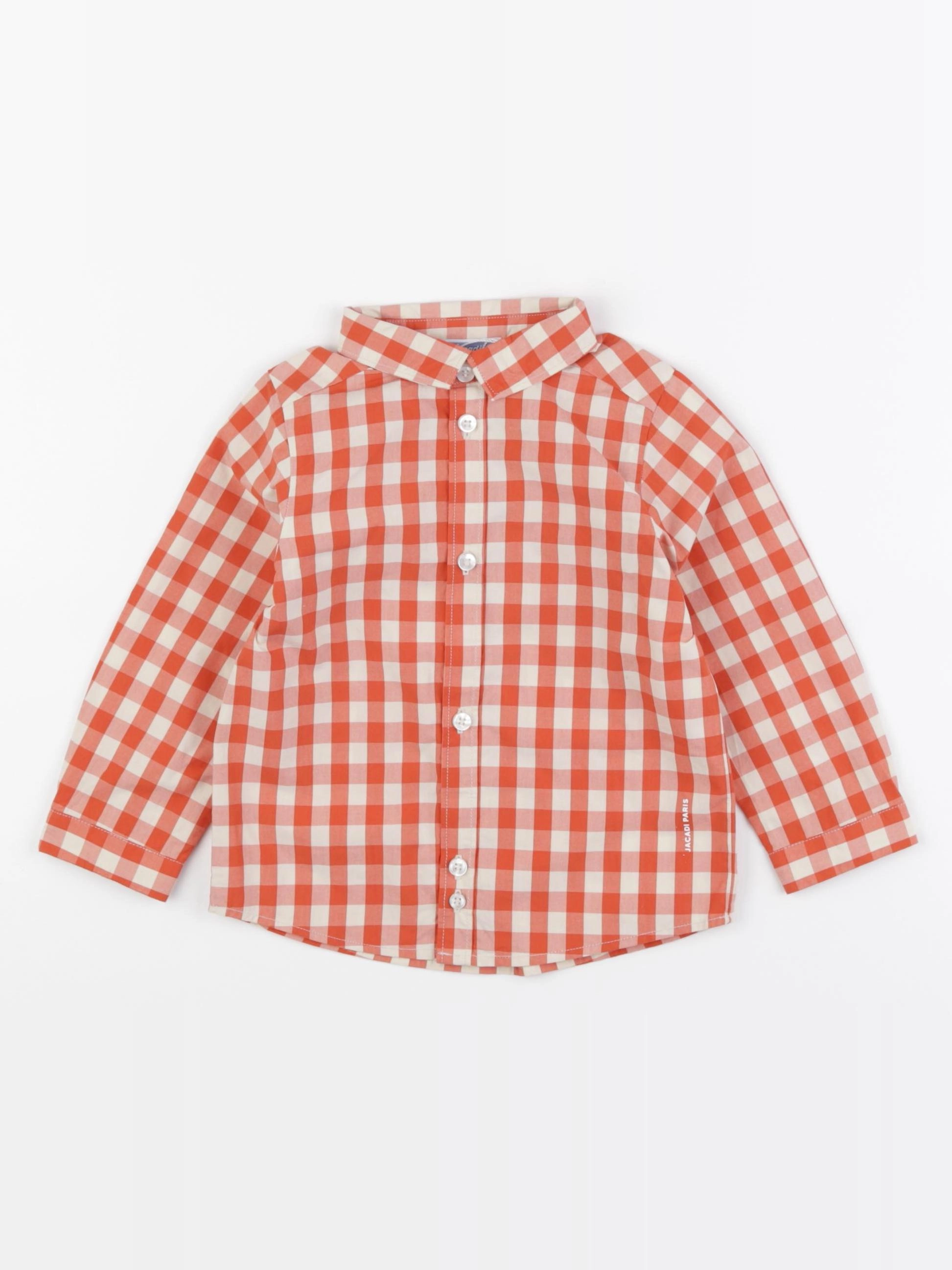 Jacadi - chemise orange - 18 mois
