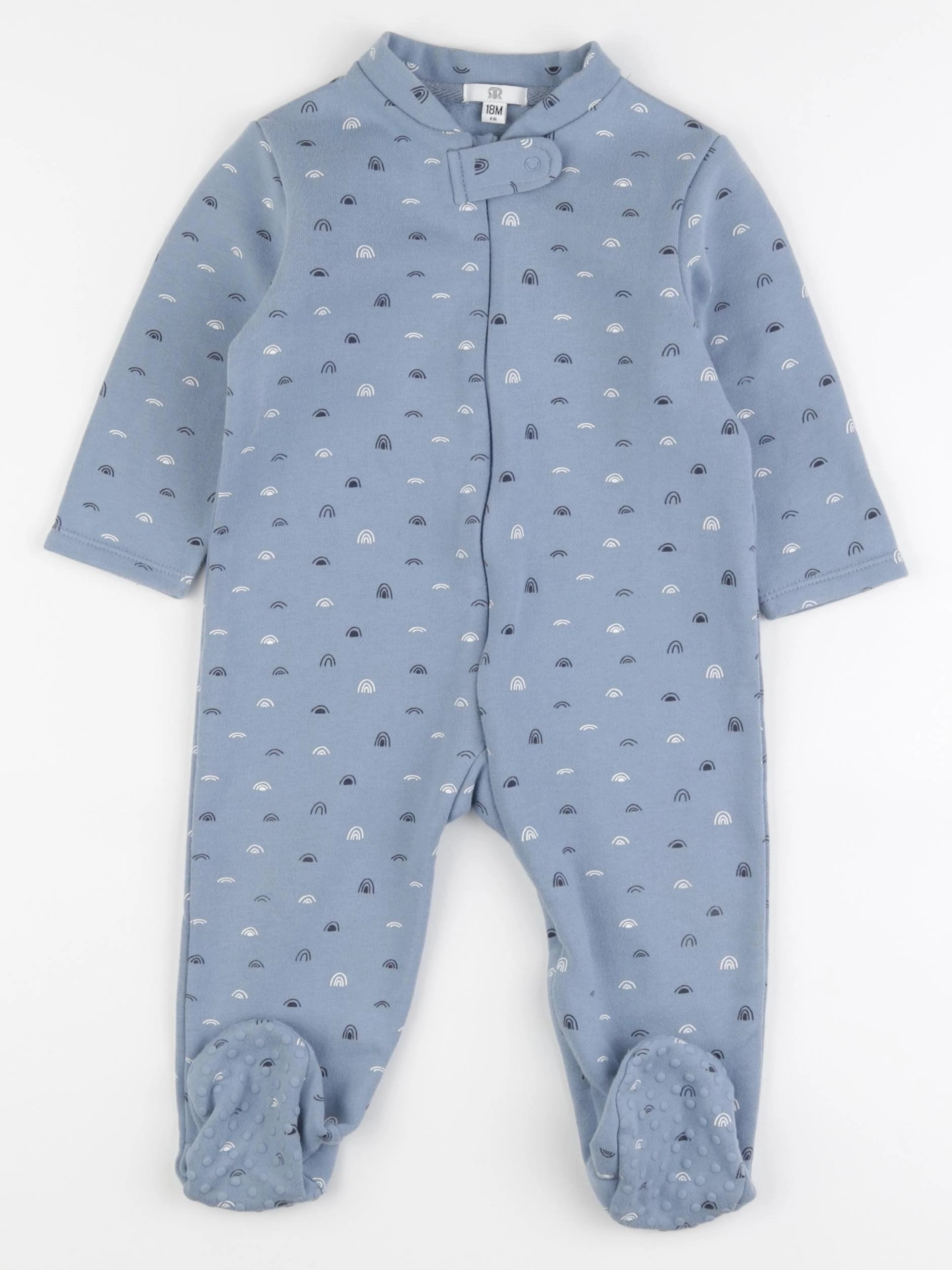 La Redoute - pyjama coton bleu - 18 mois