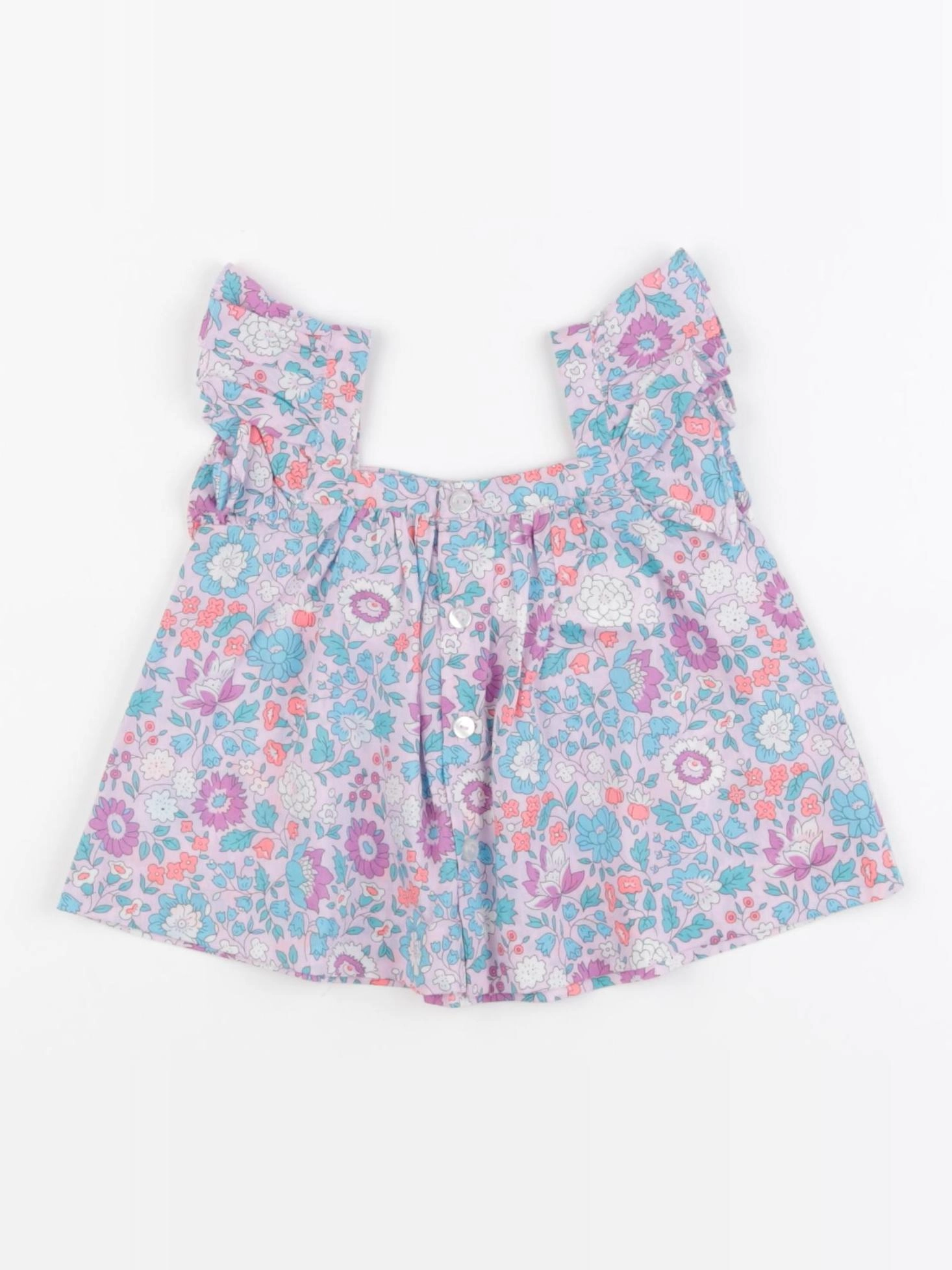 Jacadi - blouse liberty multicolore - 6 mois