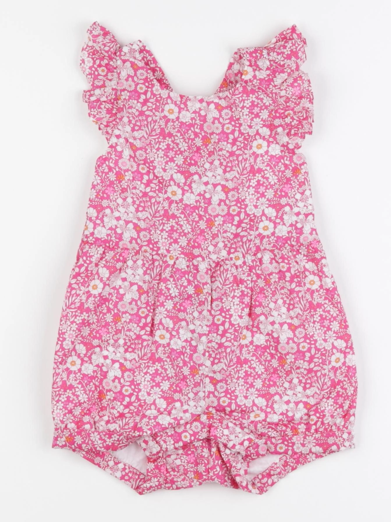 Jacadi - combinaison liberty rose - 12 mois